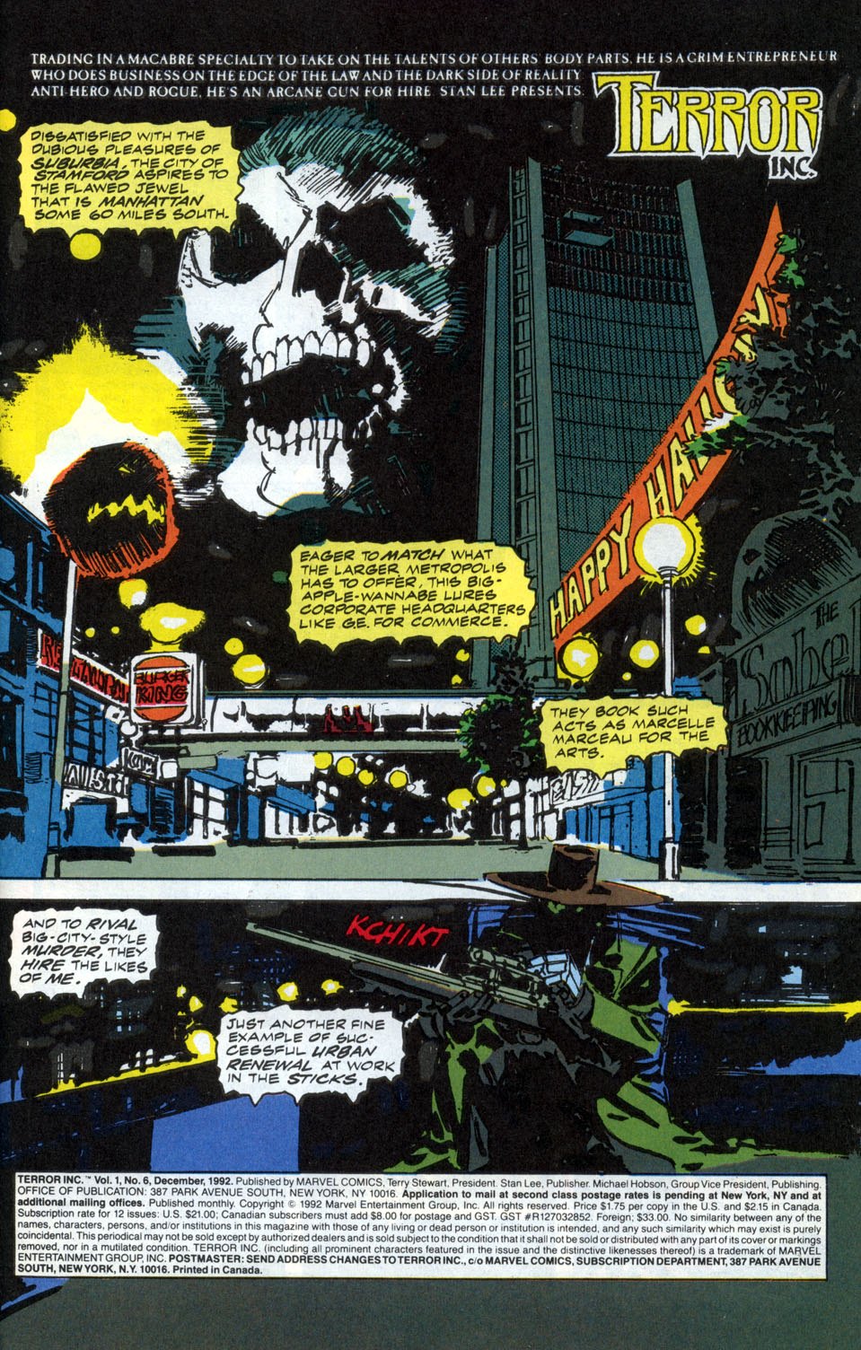 Read online Terror Inc. (1992) comic -  Issue #6 - 2