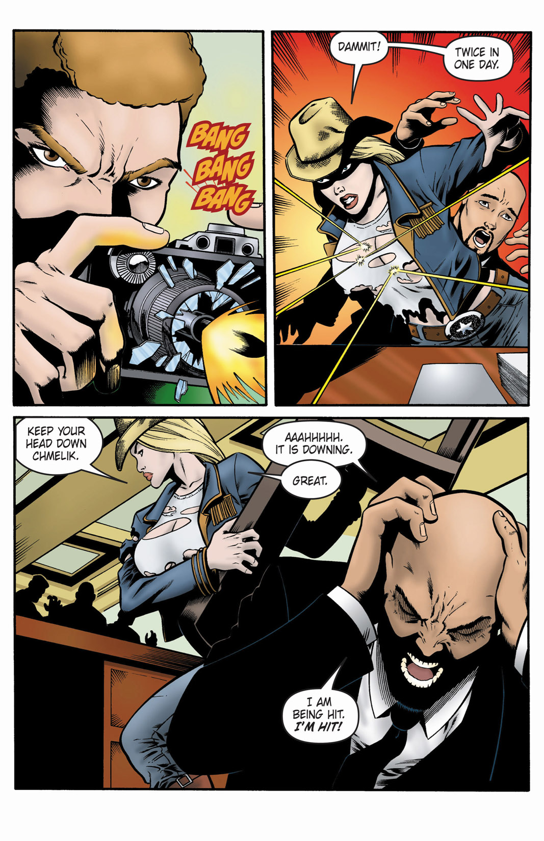 Read online SideChicks comic -  Issue #1 - 31