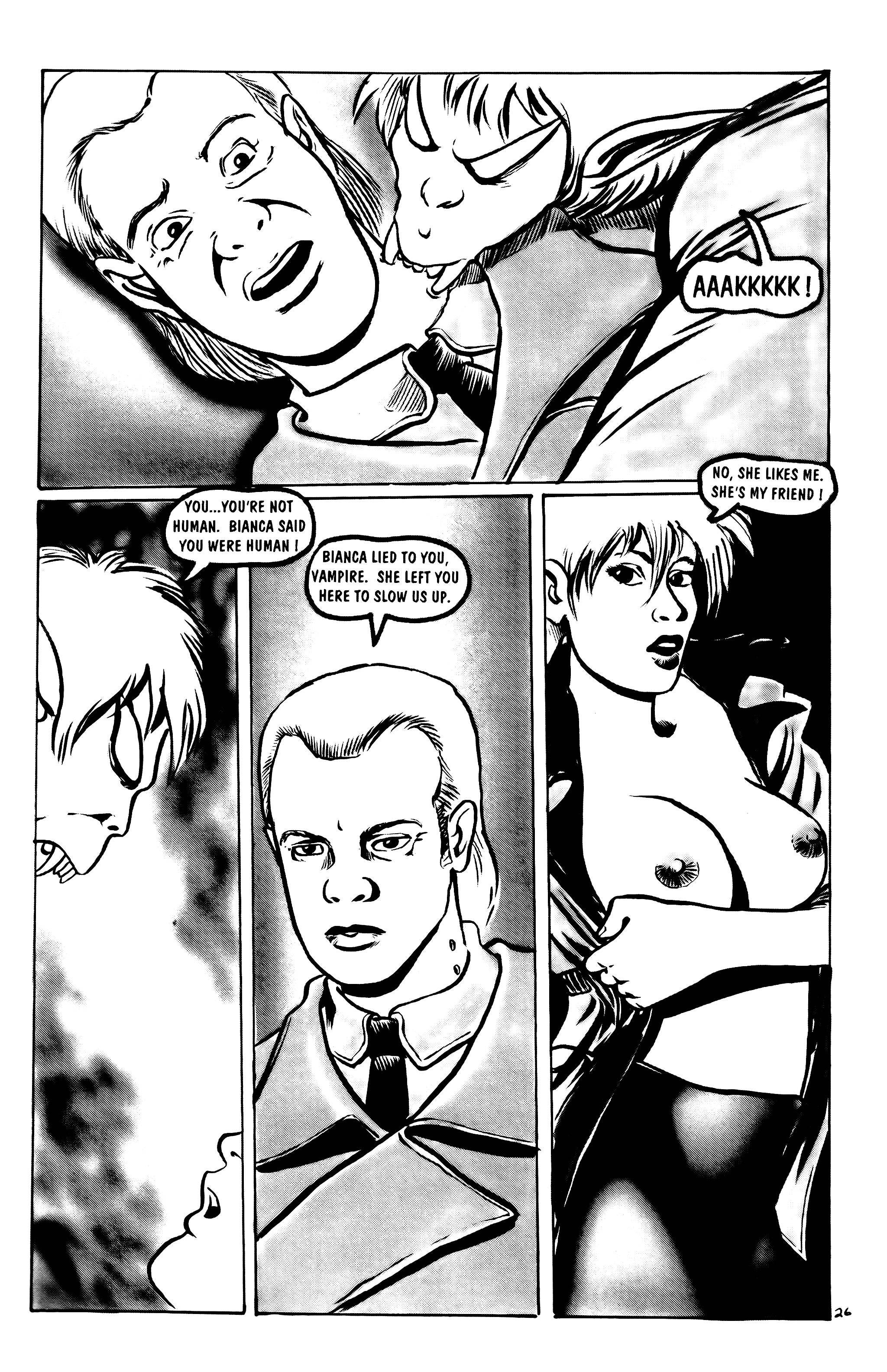 Read online Vampyre's Kiss: The Dark Kiss of Night comic -  Issue #3 - 28