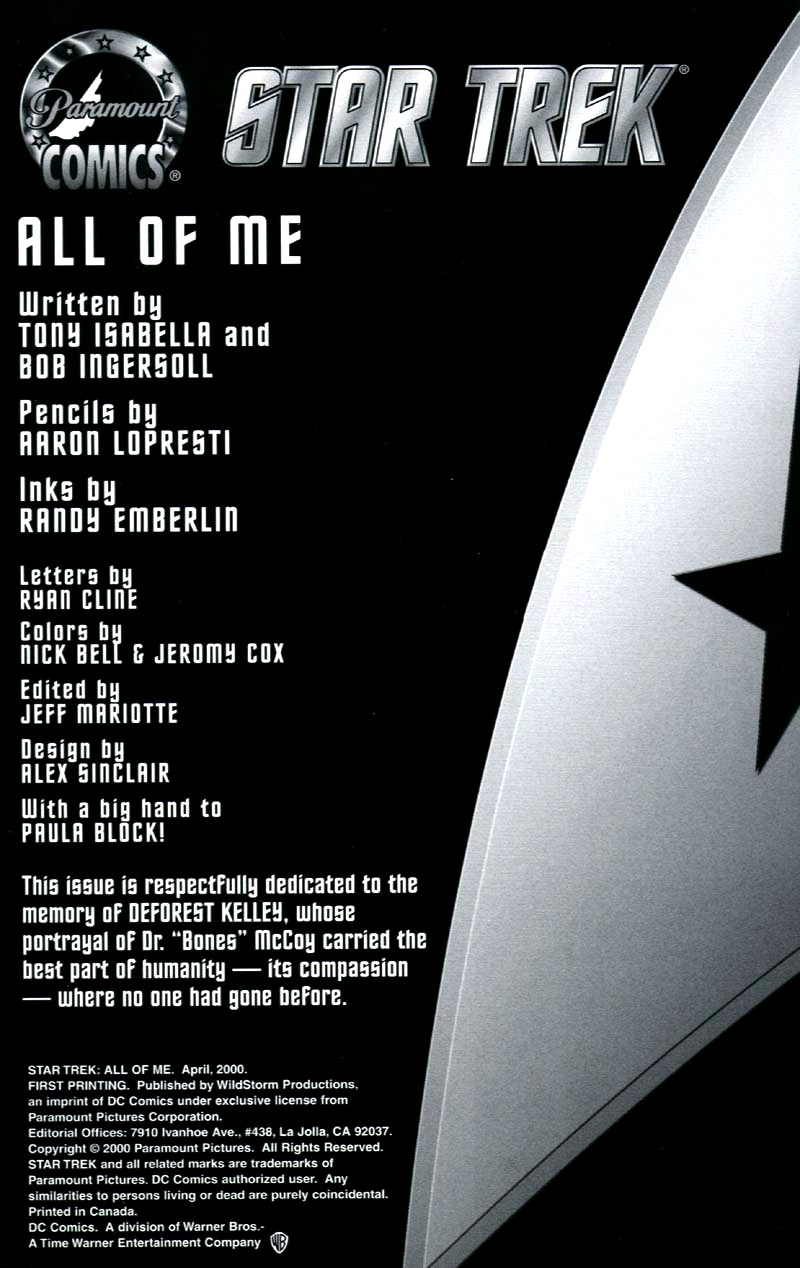 Read online Star Trek: All of Me comic -  Issue # Full - 2