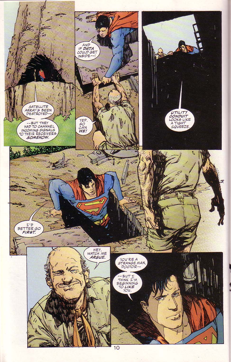 Read online Superman vs. Predator comic -  Issue #3 - 12