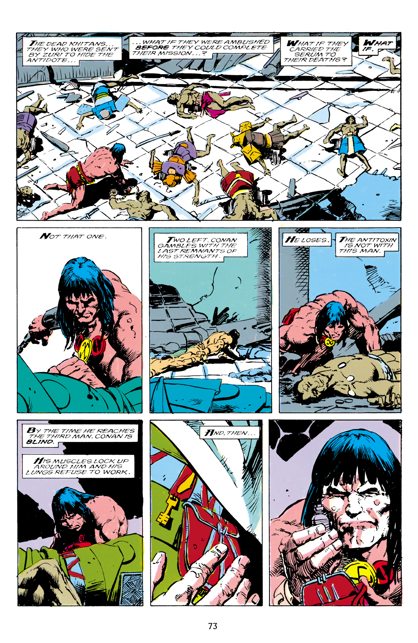 Read online The Chronicles of Conan comic -  Issue # TPB 27 (Part 1) - 73