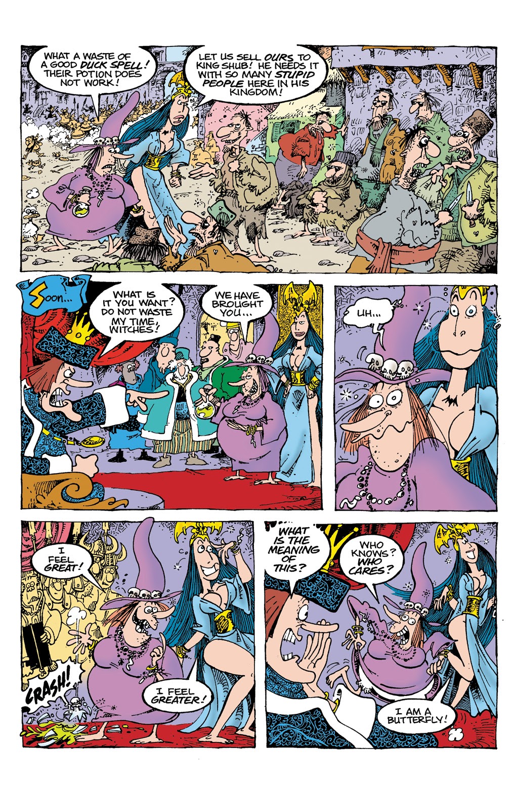 Read online Sergio Aragonés' Groo: The Most Intelligent Man In The World comic -  Issue # TPB - 52