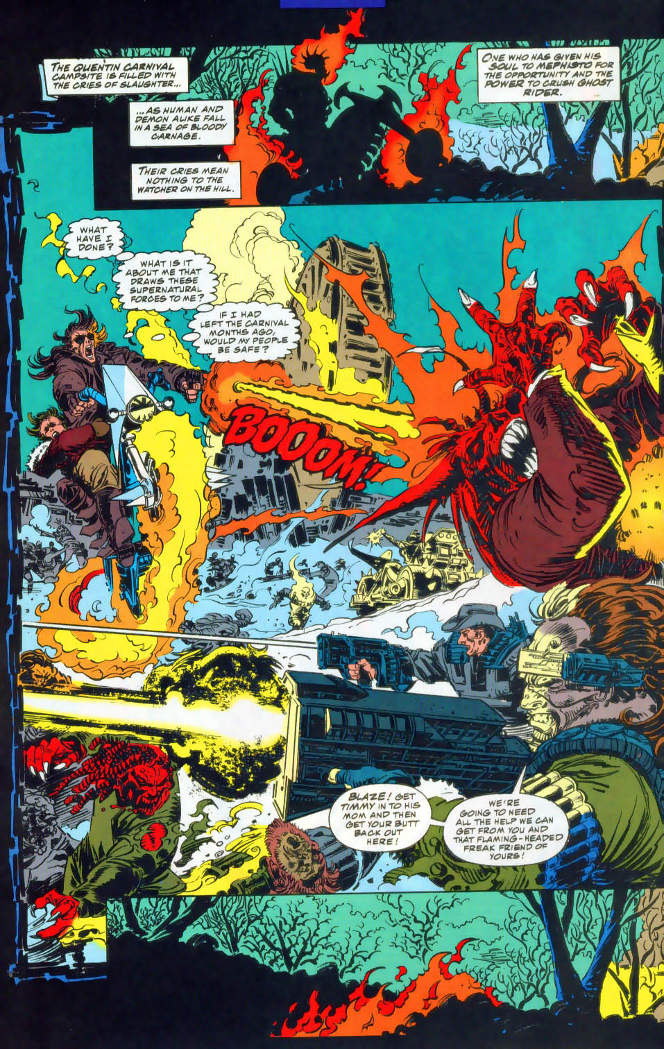 Read online Ghost Rider/Blaze: Spirits of Vengeance comic -  Issue #10 - 3