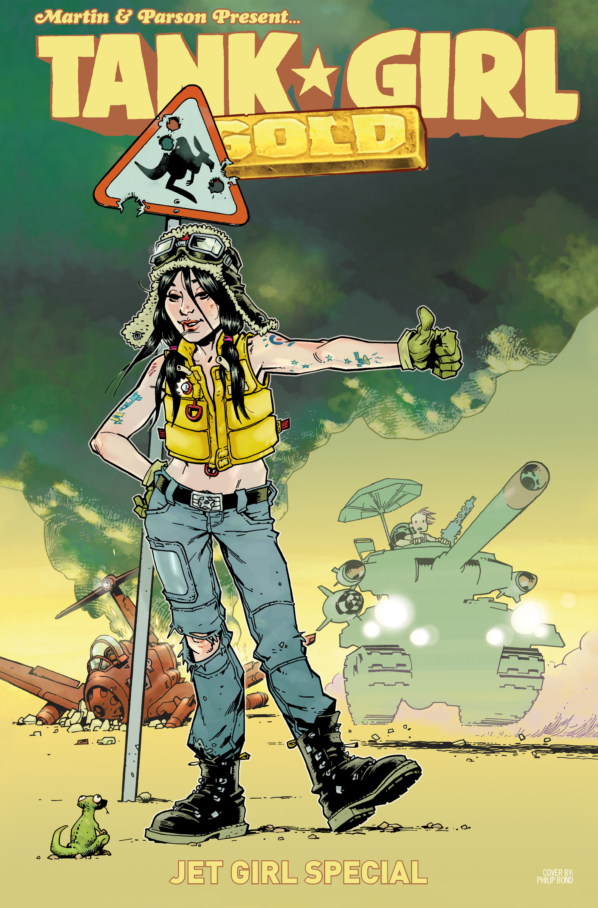 Read online Tank Girl: Gold comic -  Issue #3 - 24