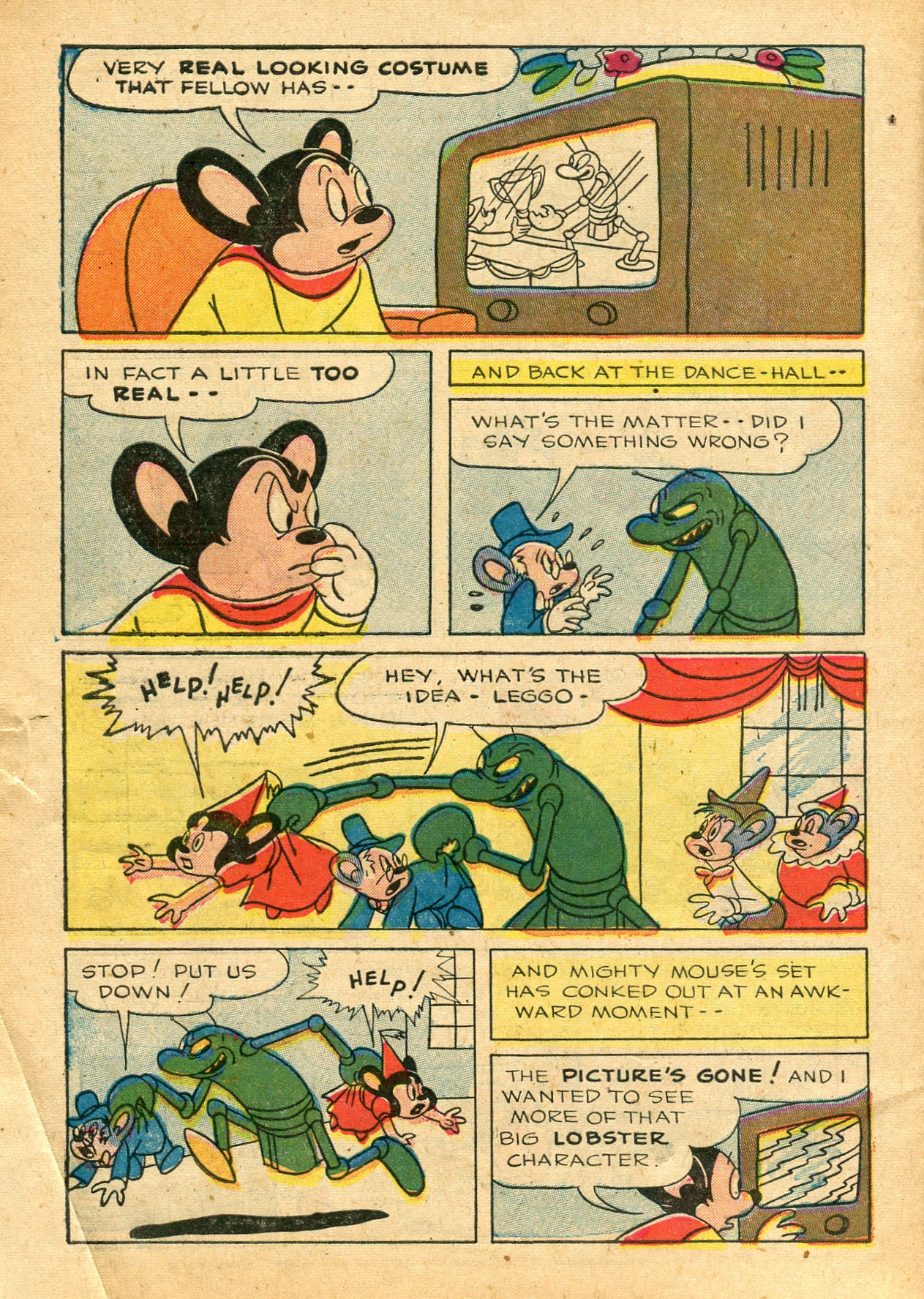 Read online Paul Terry's Mighty Mouse Comics comic -  Issue #47 - 6