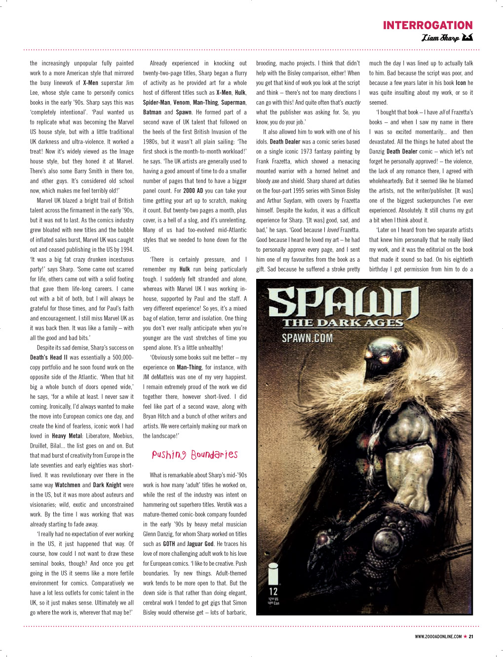 Read online Judge Dredd Megazine (Vol. 5) comic -  Issue #305 - 21