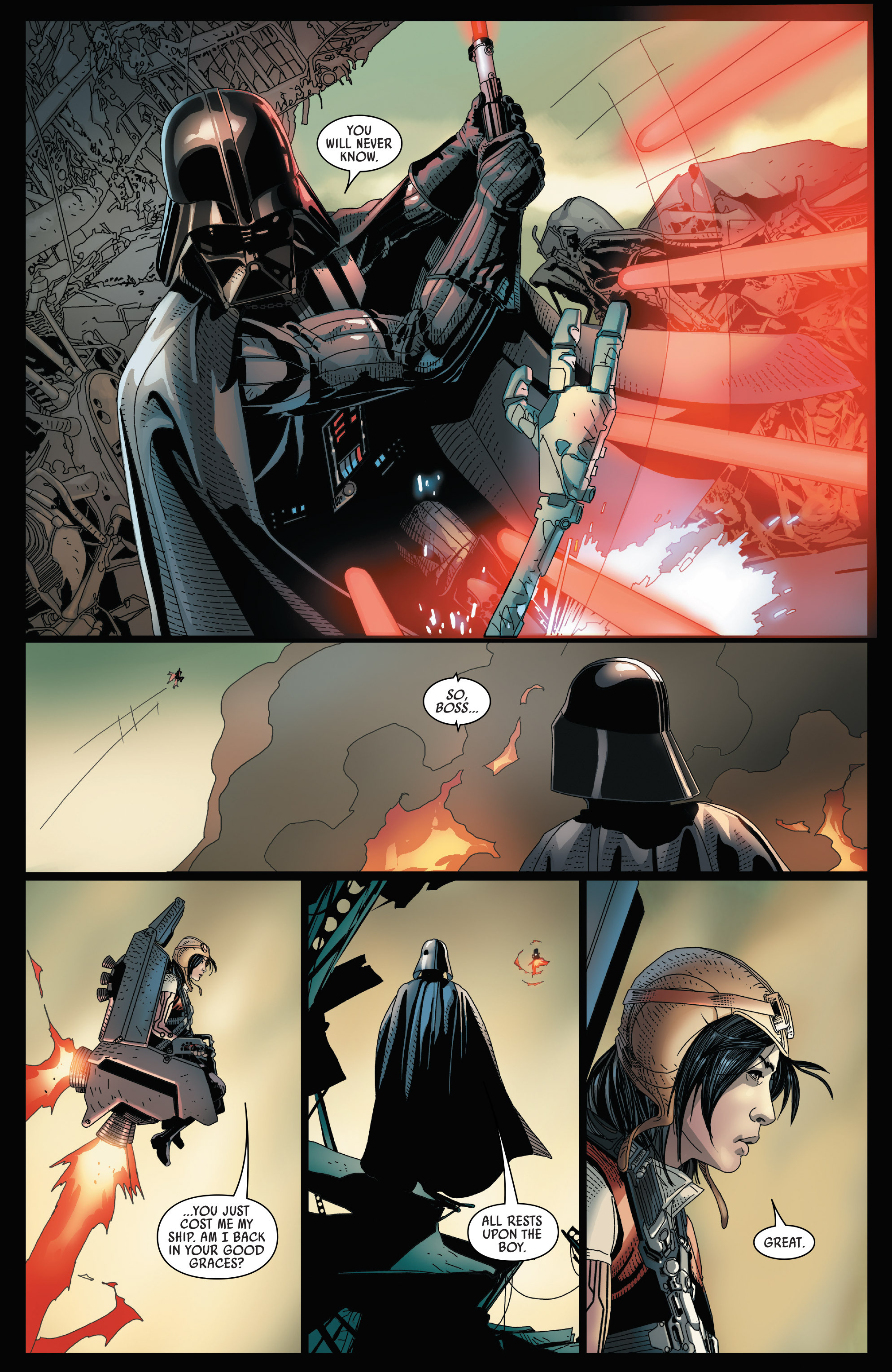 Read online Darth Vader comic -  Issue #15 - 13