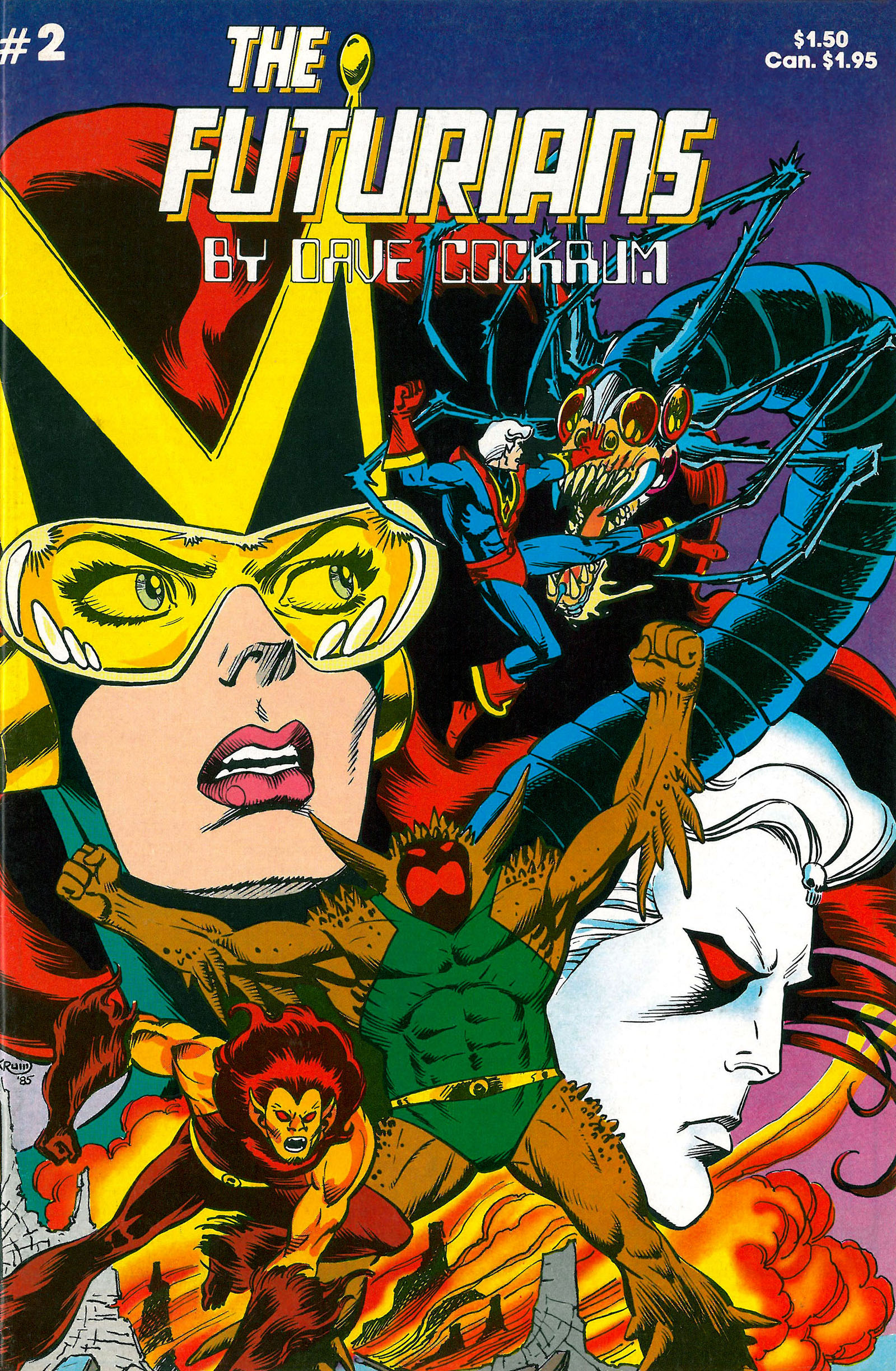 Read online The Futurians comic -  Issue #2 - 1