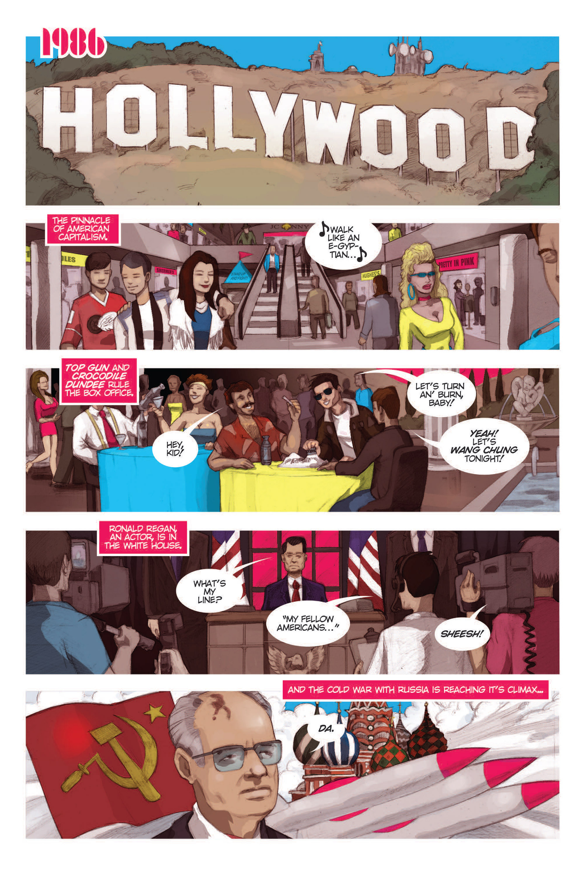 Read online Night of the 80's Undead comic -  Issue # TPB - 4