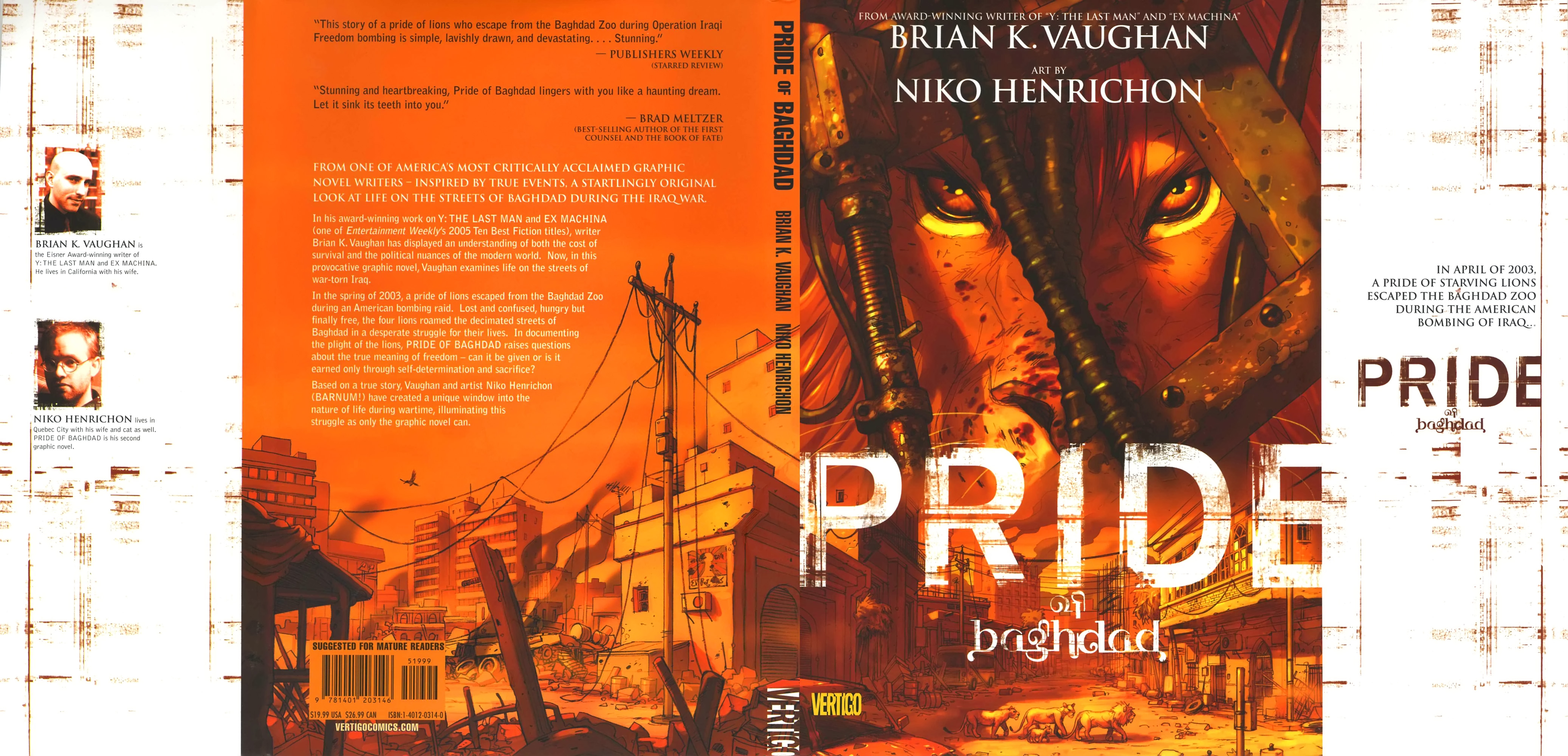 Read online Pride of Baghdad comic -  Issue # Full - 2