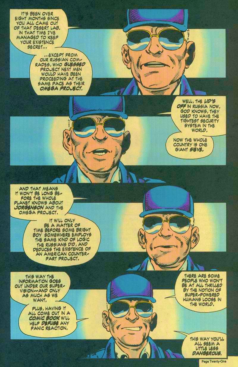 Read online John Byrne's Next Men (1992) comic -  Issue #15 - 23