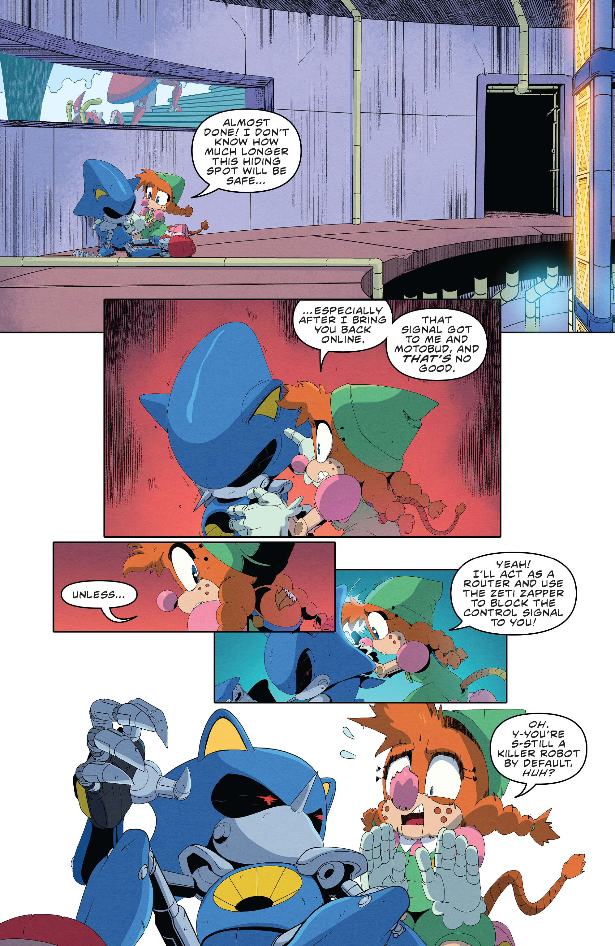 Read online Sonic the Hedgehog (2018) comic -  Issue #50 - 17