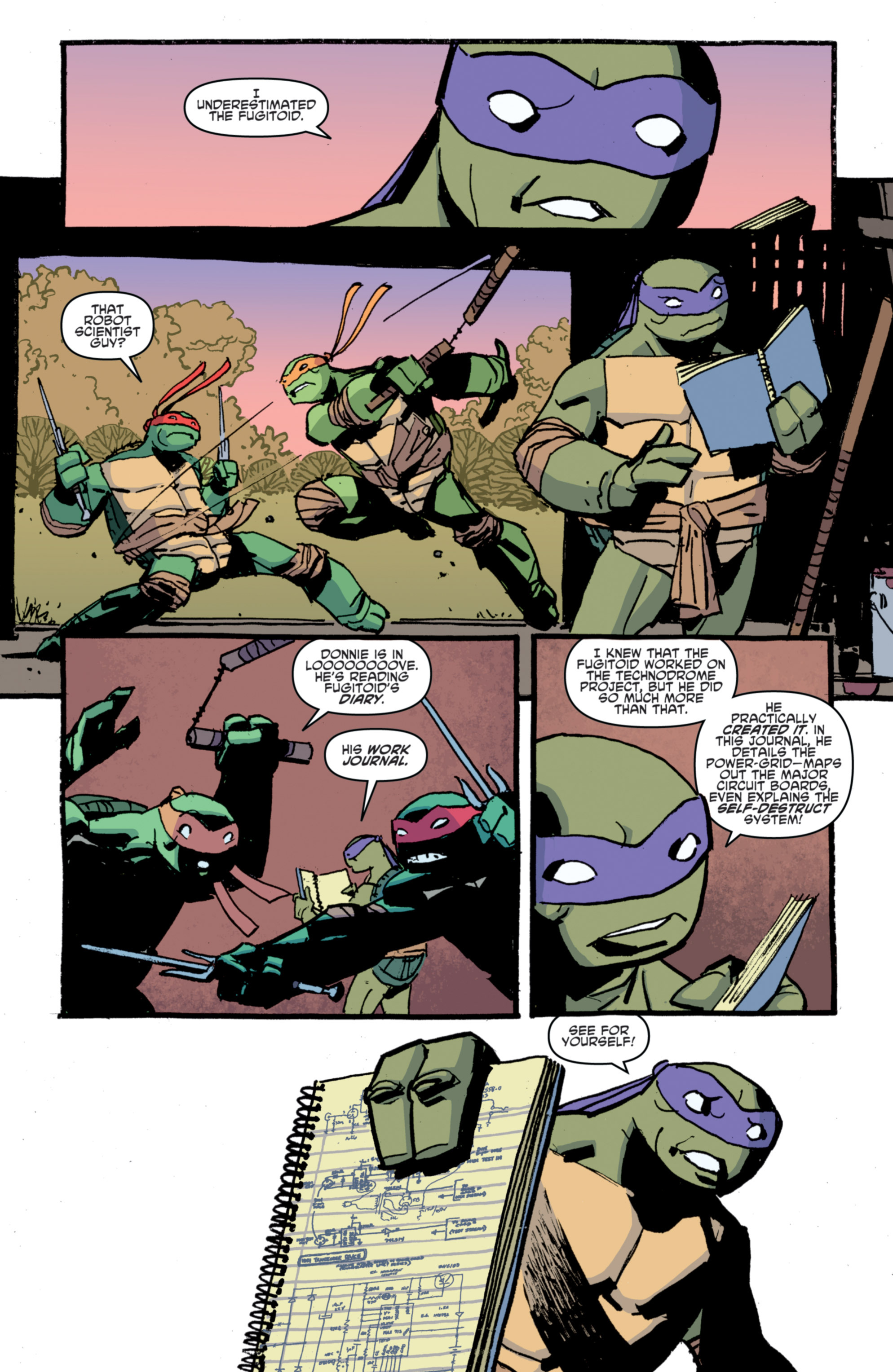 Read online Teenage Mutant Ninja Turtles Utrom Empire comic -  Issue #2 - 18