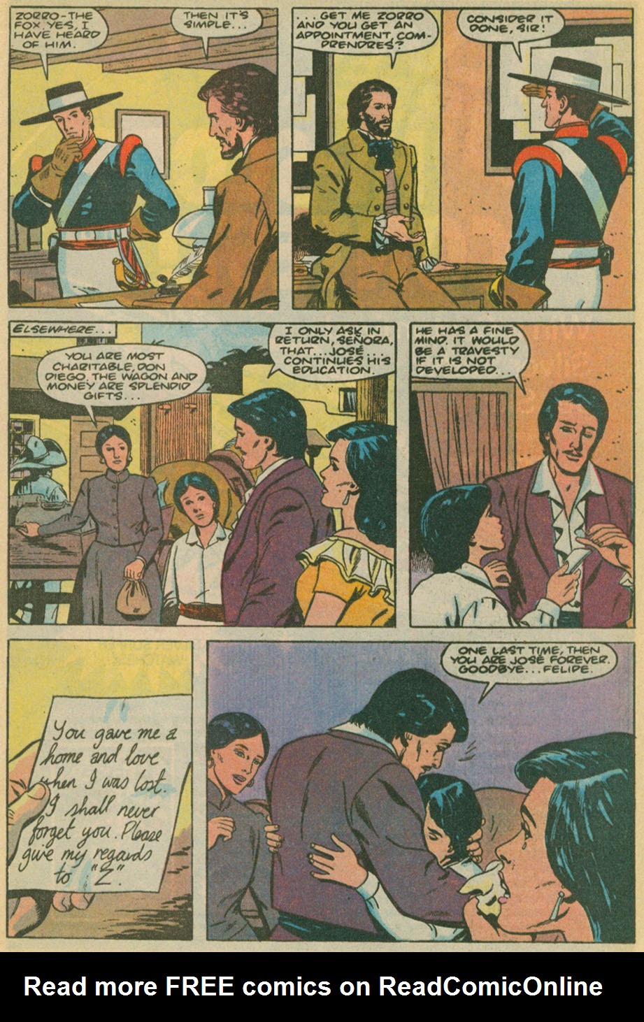 Read online Zorro (1990) comic -  Issue #4 - 9