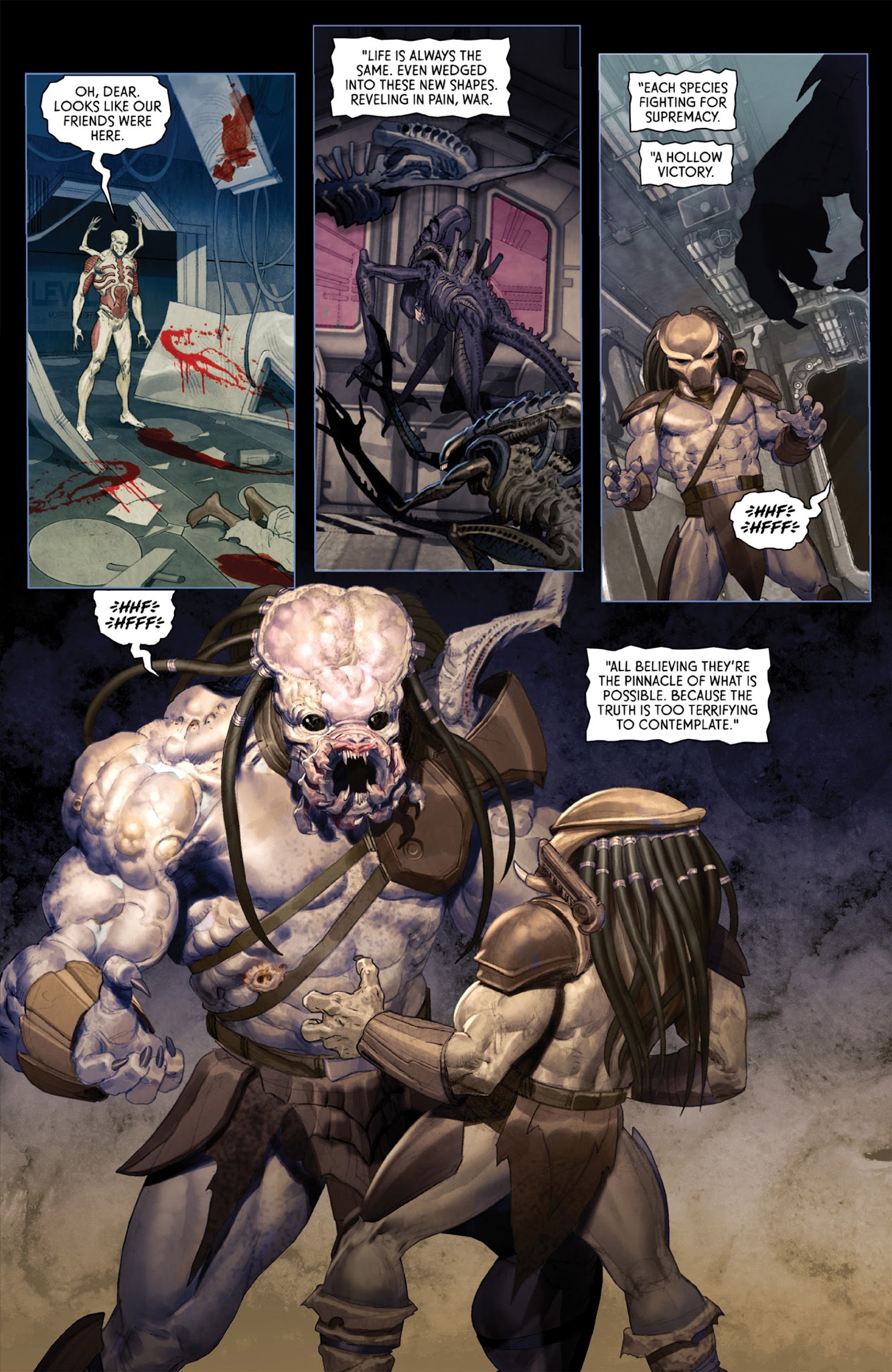 Read online Alien vs. Predator: Fire and Stone comic -  Issue # _TPB - 47