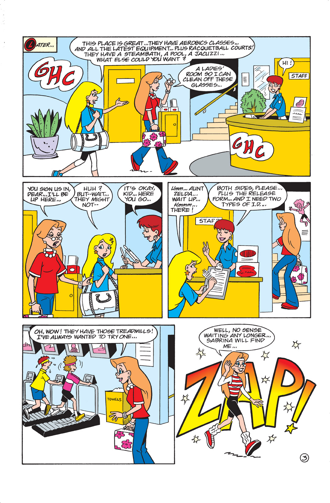 Read online Sabrina the Teenage Witch (2000) comic -  Issue #8 - 15