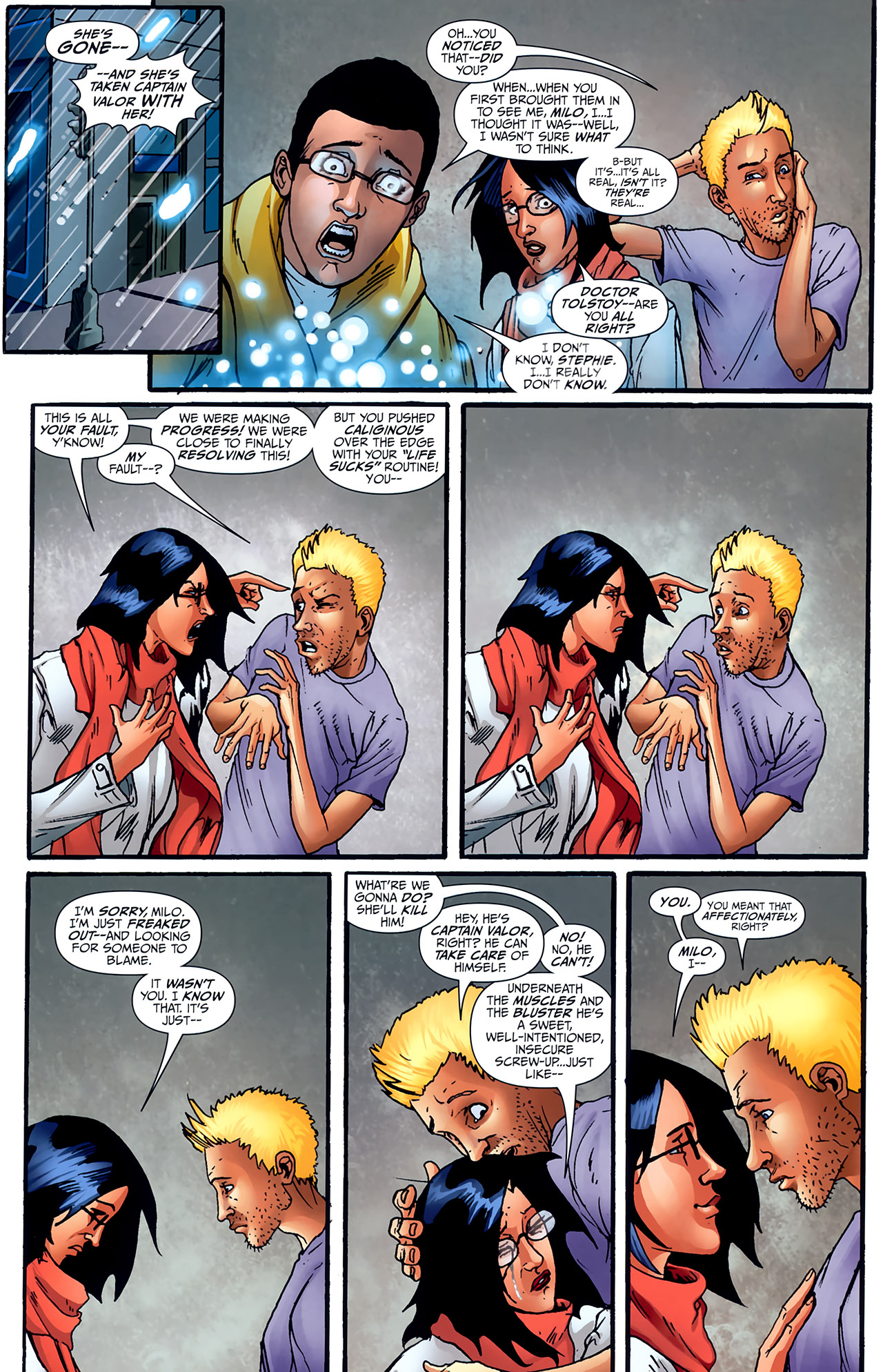 Read online Hero Squared: Love And Death comic -  Issue #3 - 3
