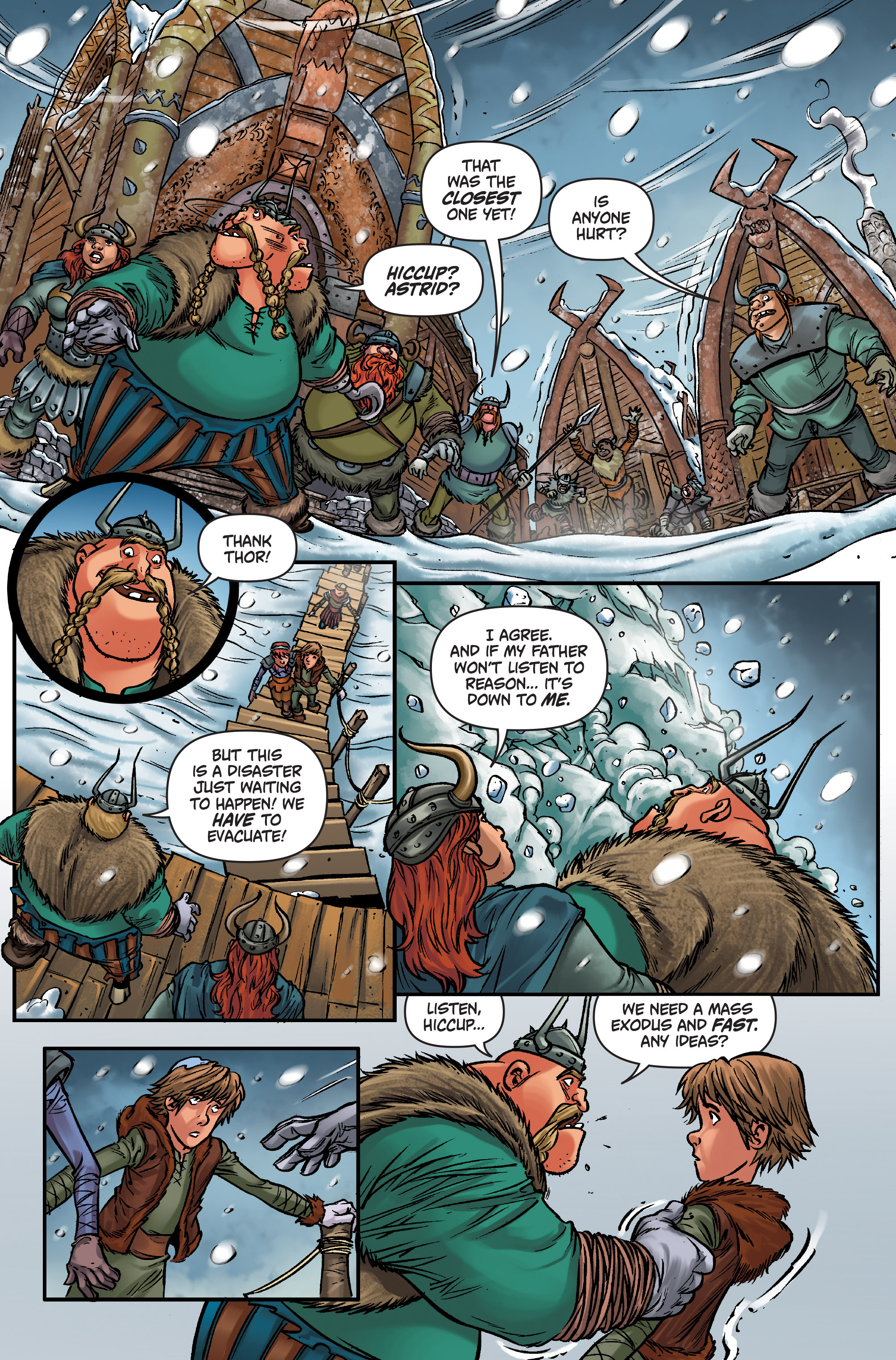 Read online DreamWorks Dragons: Defenders of Berk Collection: Fire & Ice comic -  Issue # TPB - 83