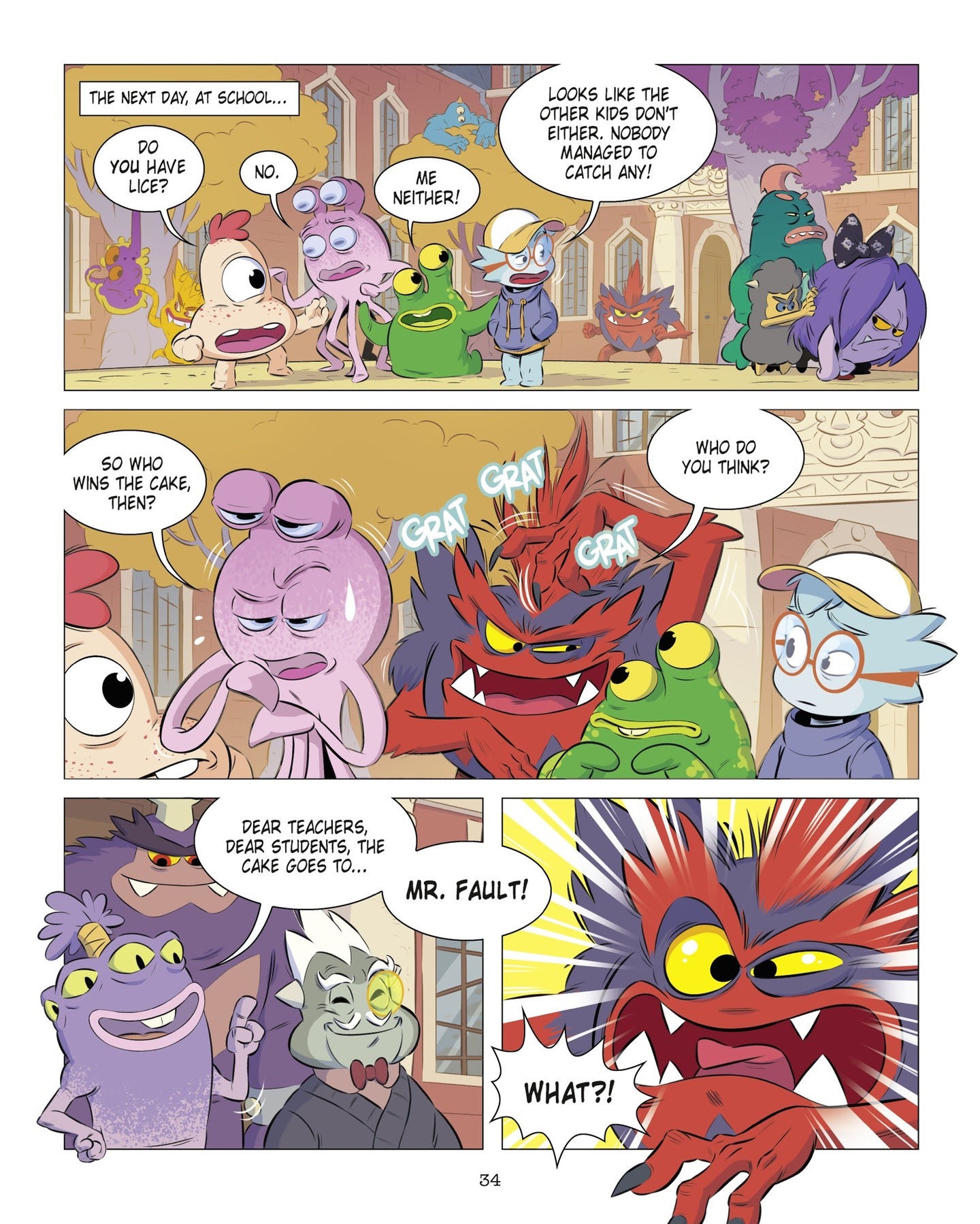 Read online The School for Little Monsters: It's Tough Being Flop comic -  Issue # TPB - 34