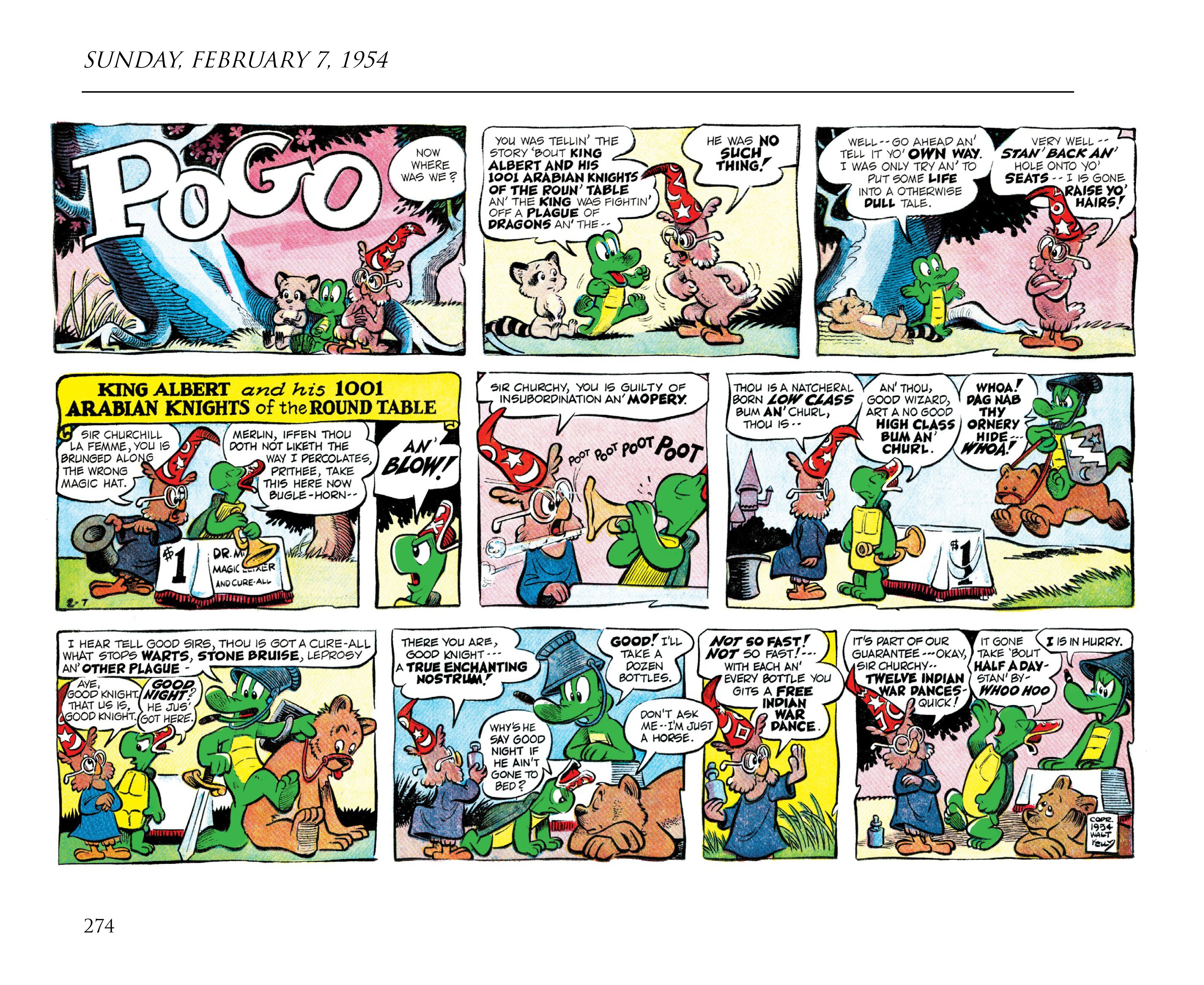 Read online Pogo by Walt Kelly: The Complete Syndicated Comic Strips comic -  Issue # TPB 3 (Part 3) - 86