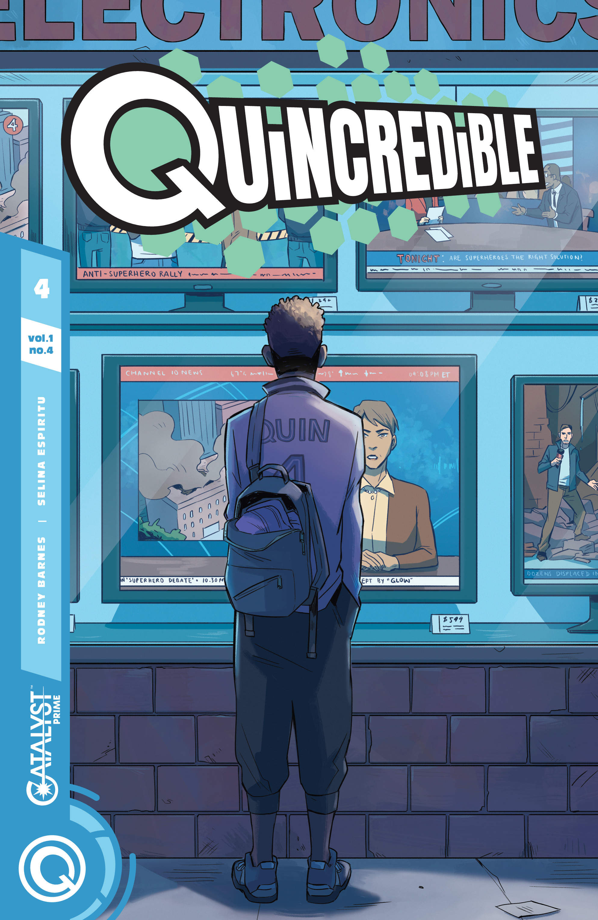 Read online Quincredible comic -  Issue #4 - 1