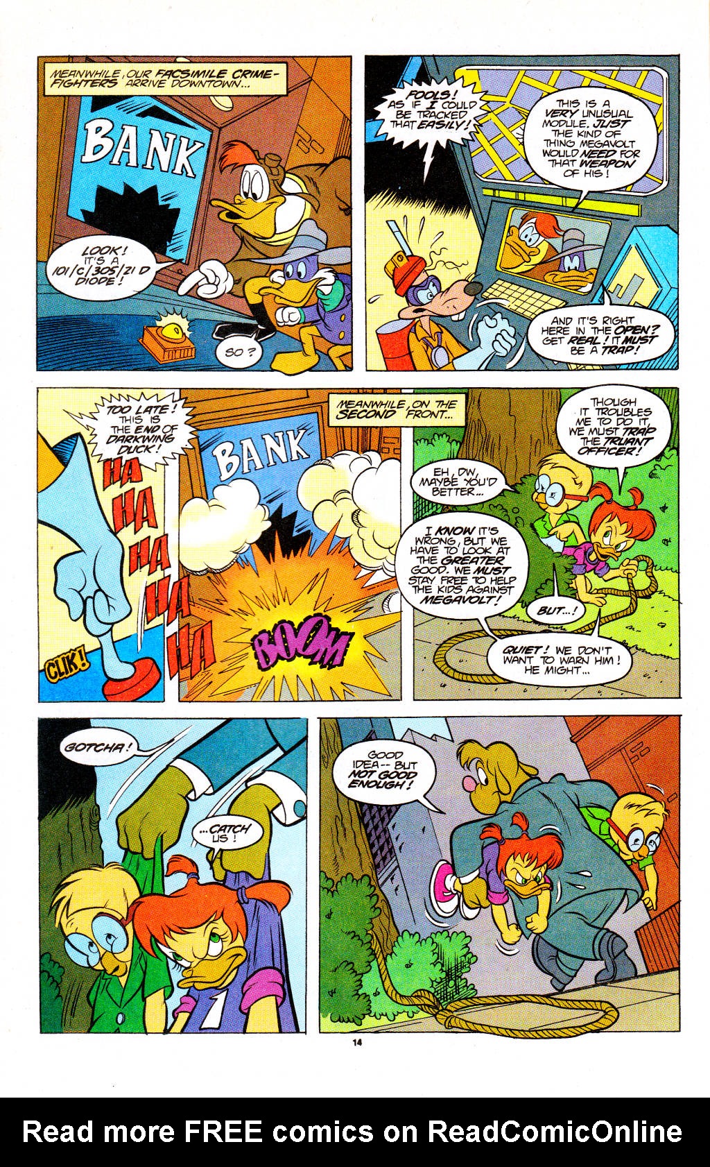 Read online The Disney Afternoon comic -  Issue #4 - 16