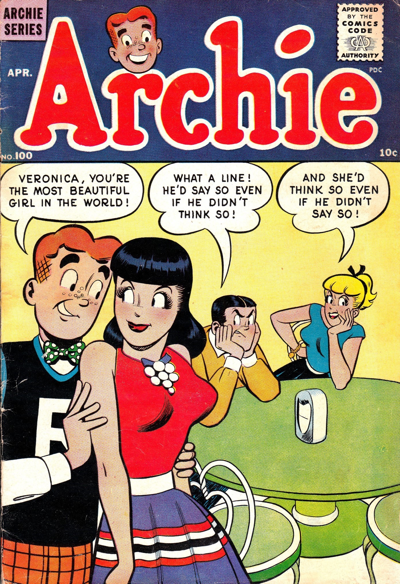 Read online Archie Comics comic -  Issue #100 - 2