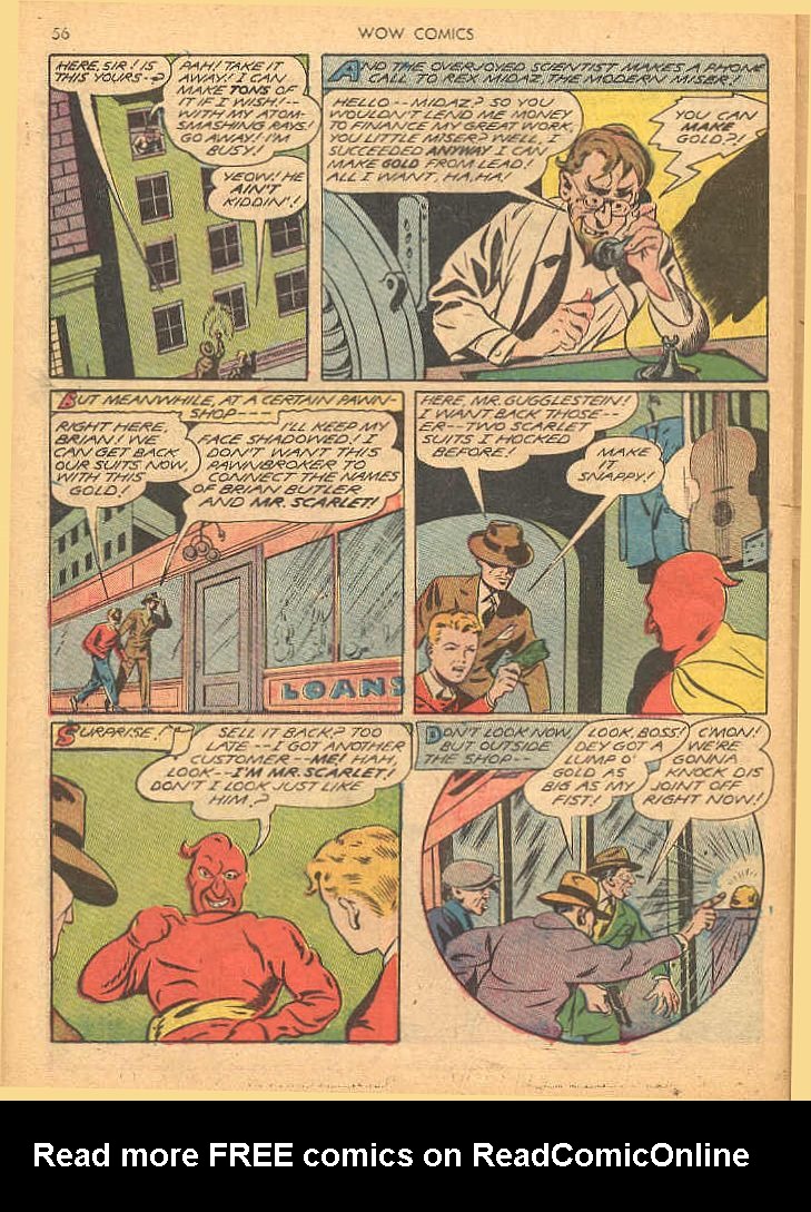 Read online Wow Comics comic -  Issue #17 - 57