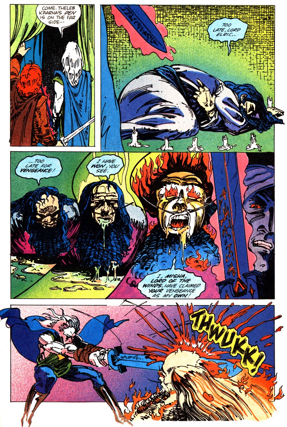 Read online Elric: The Bane of the Black Sword comic -  Issue #2 - 22