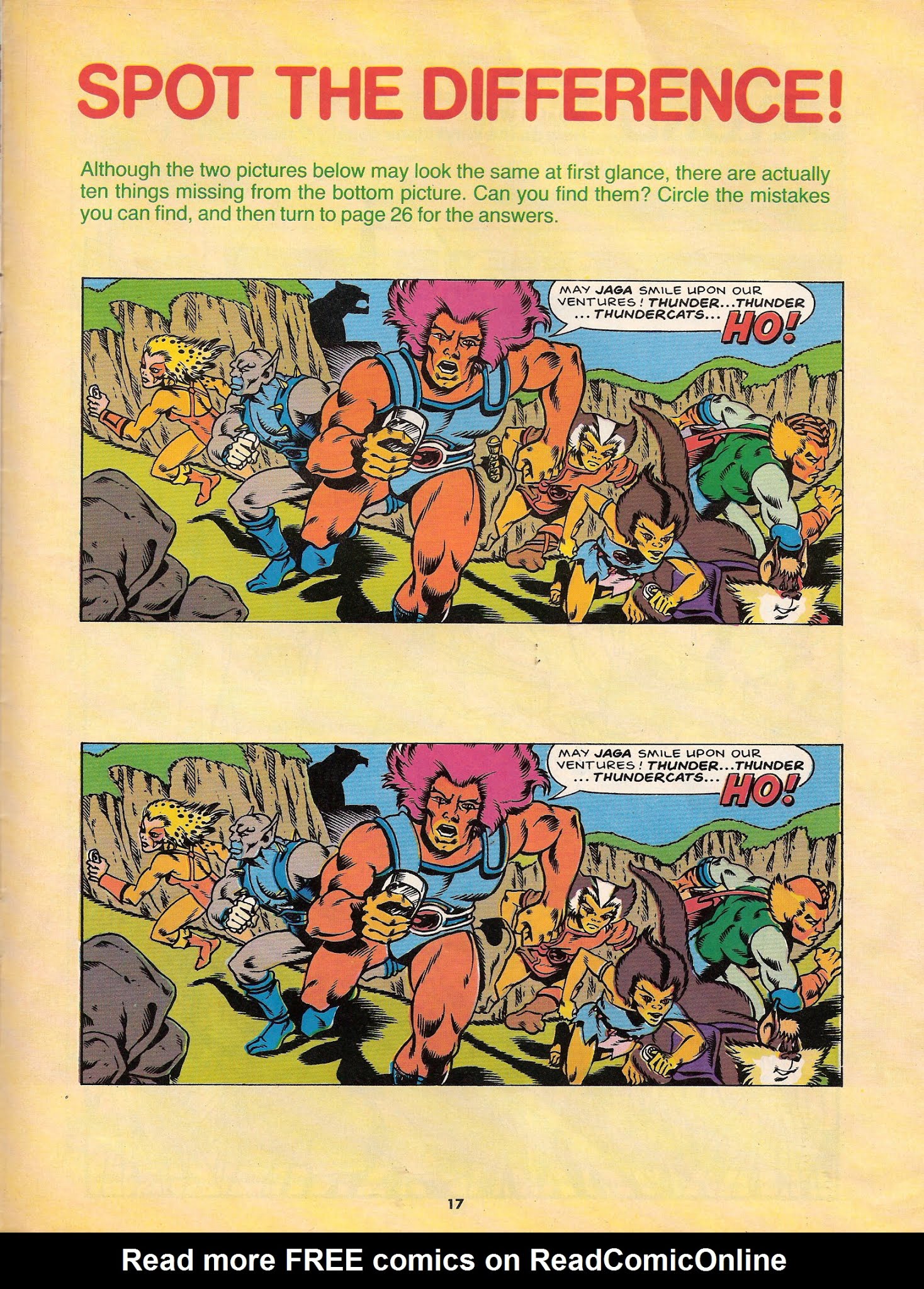 Read online ThunderCats (1987) comic -  Issue #98 - 16