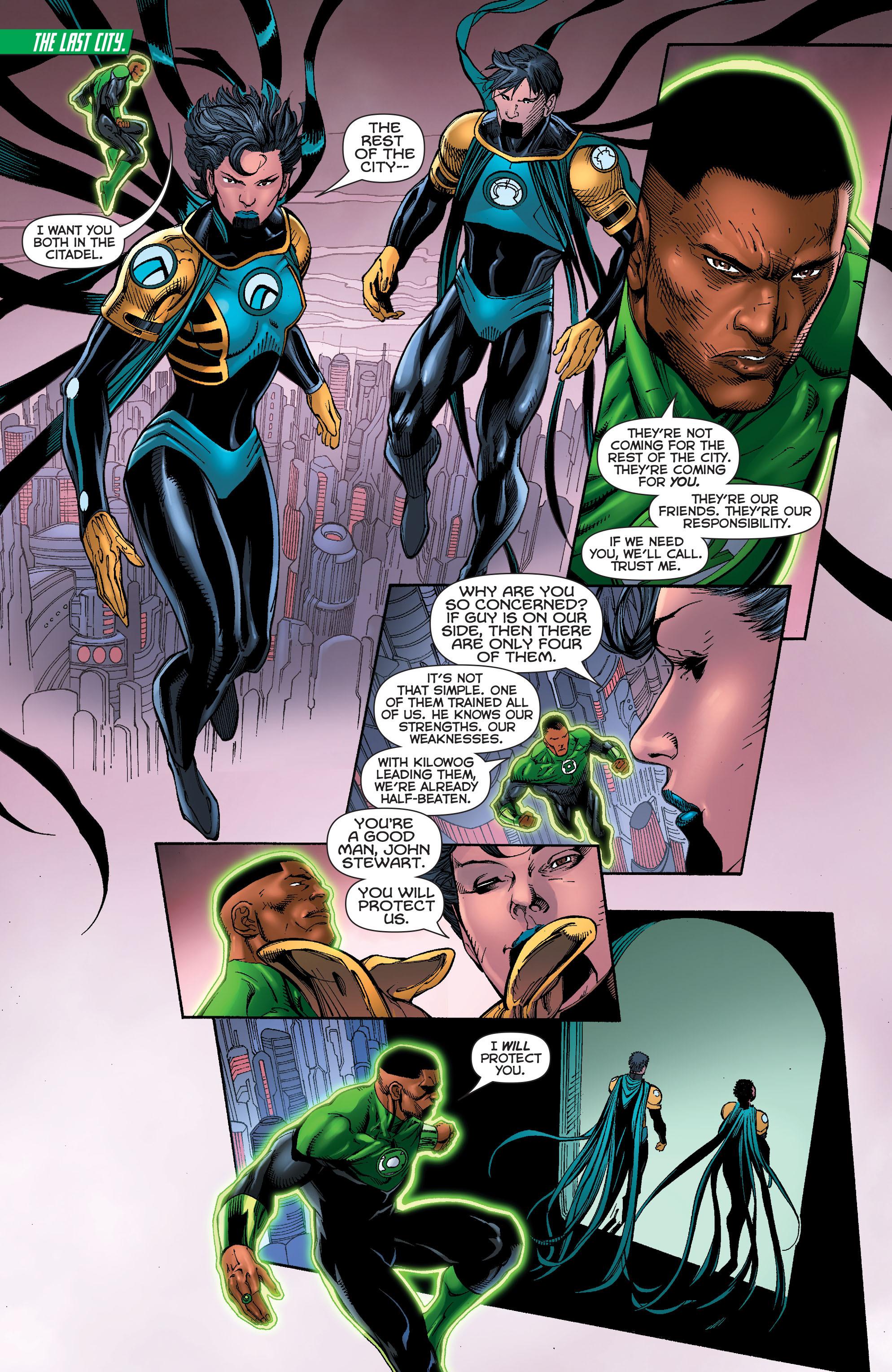 Read online Green Lantern Corps: Edge of Oblivion comic -  Issue #5 - 8