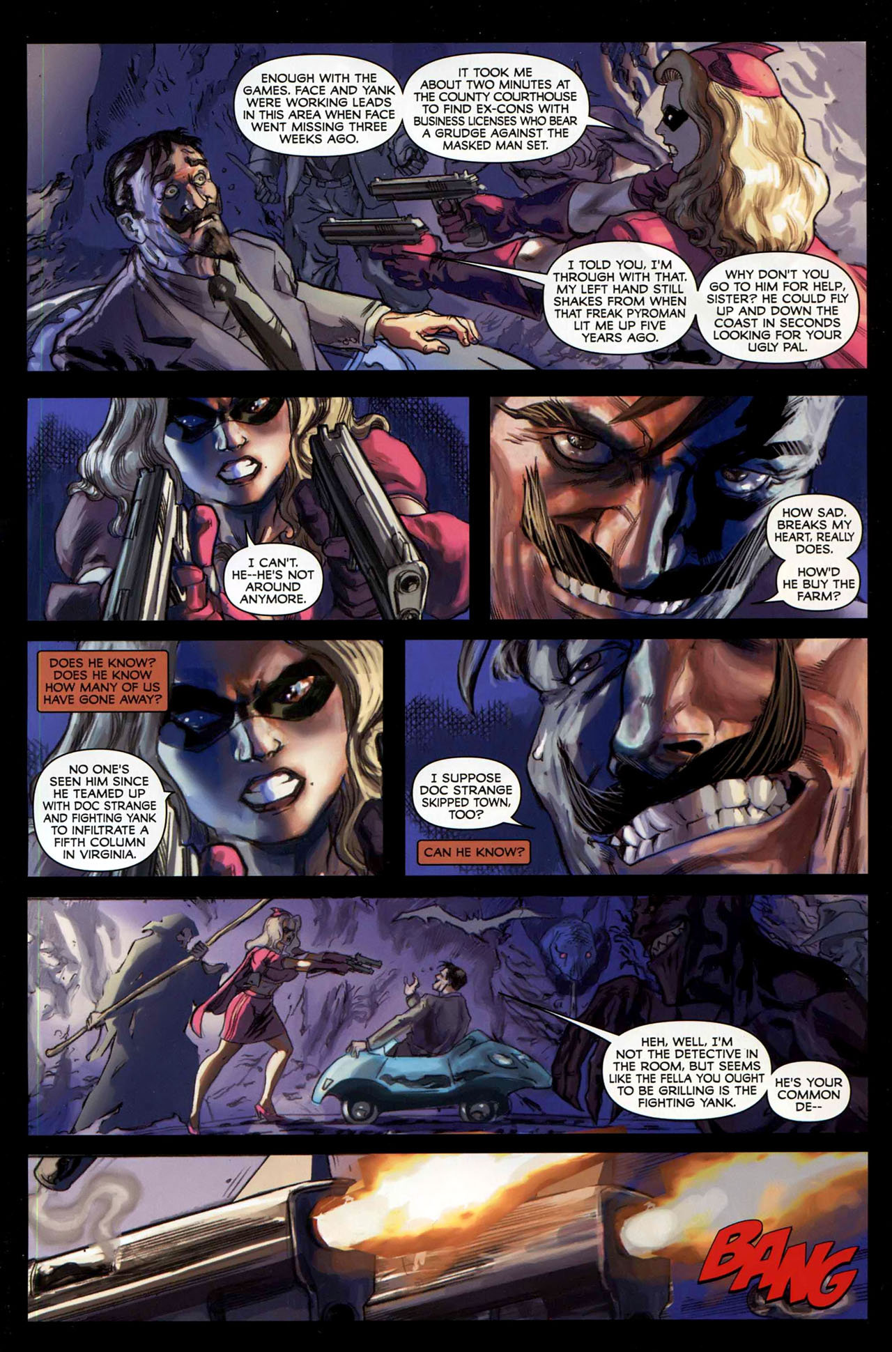 Read online Masquerade comic -  Issue #3 - 8
