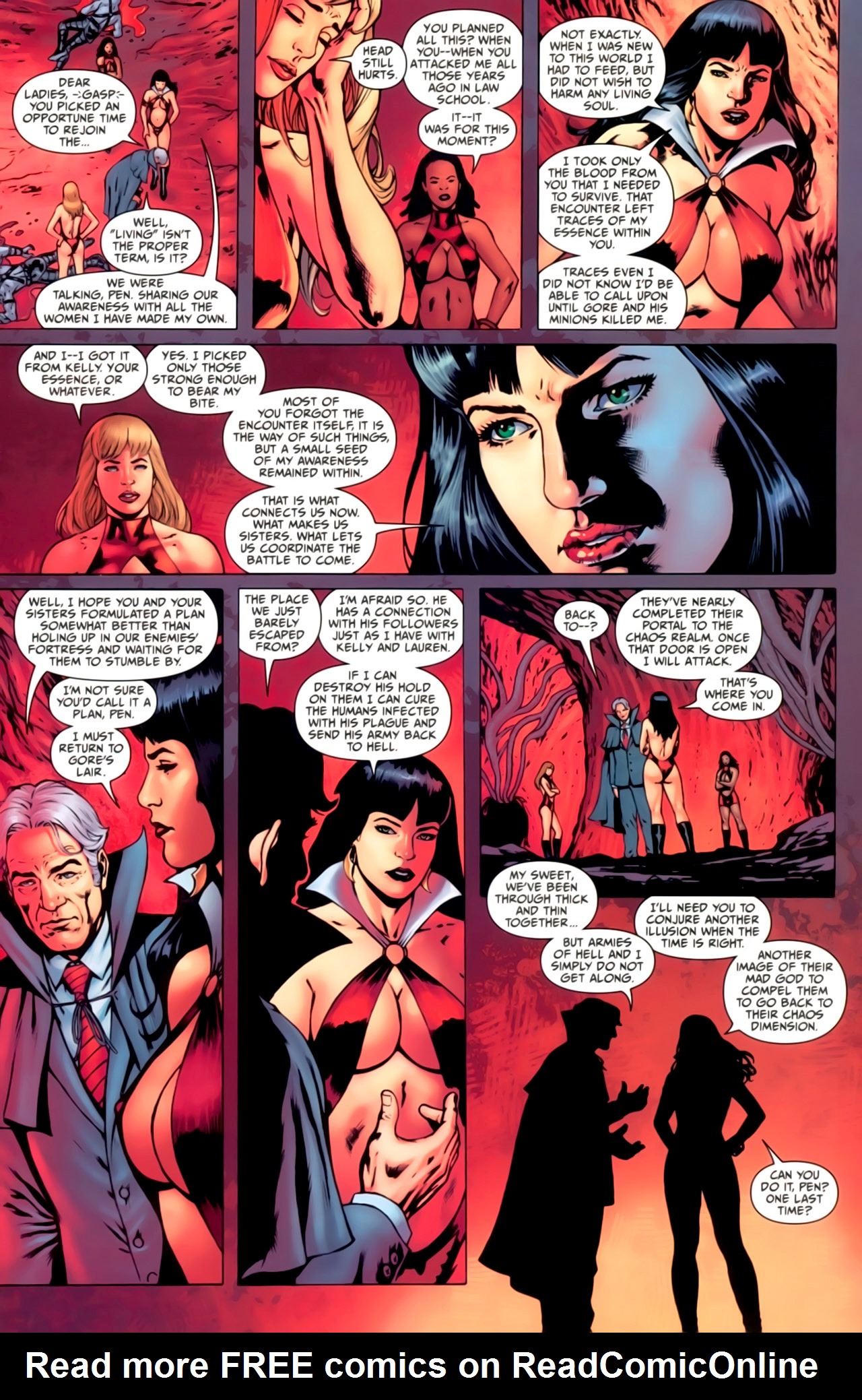 Read online Vampirella: Second Coming comic -  Issue #4 - 8