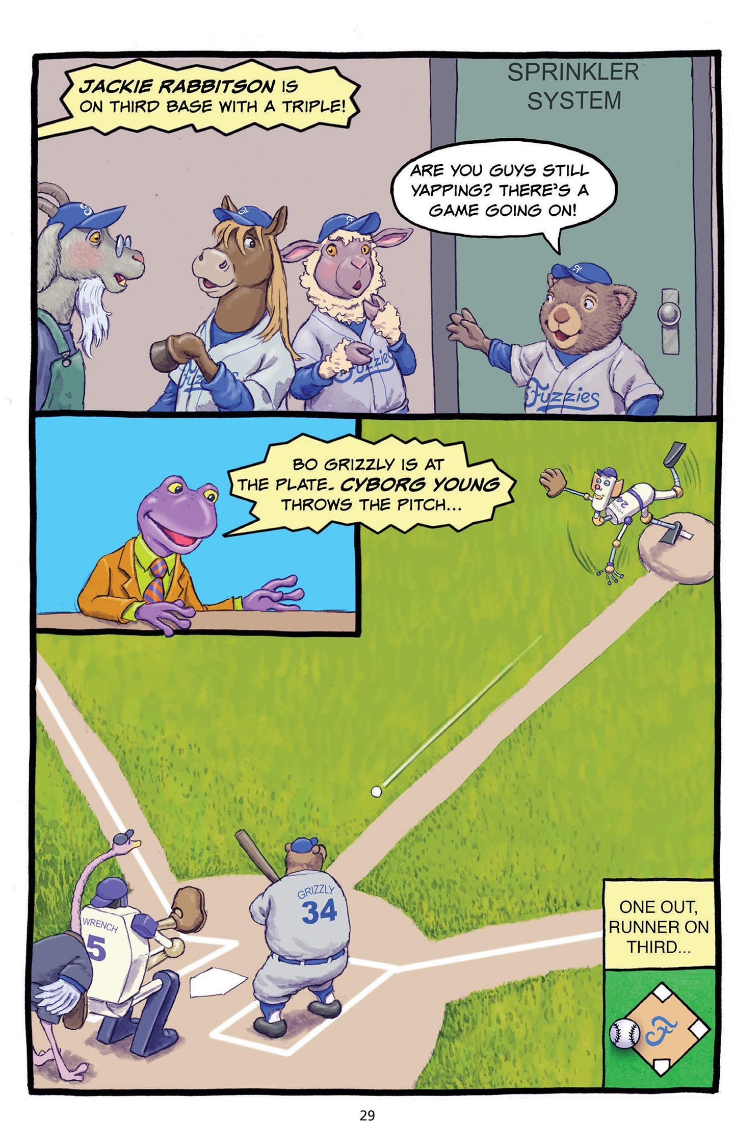 Read online Fuzzy Baseball comic -  Issue #3 - 31
