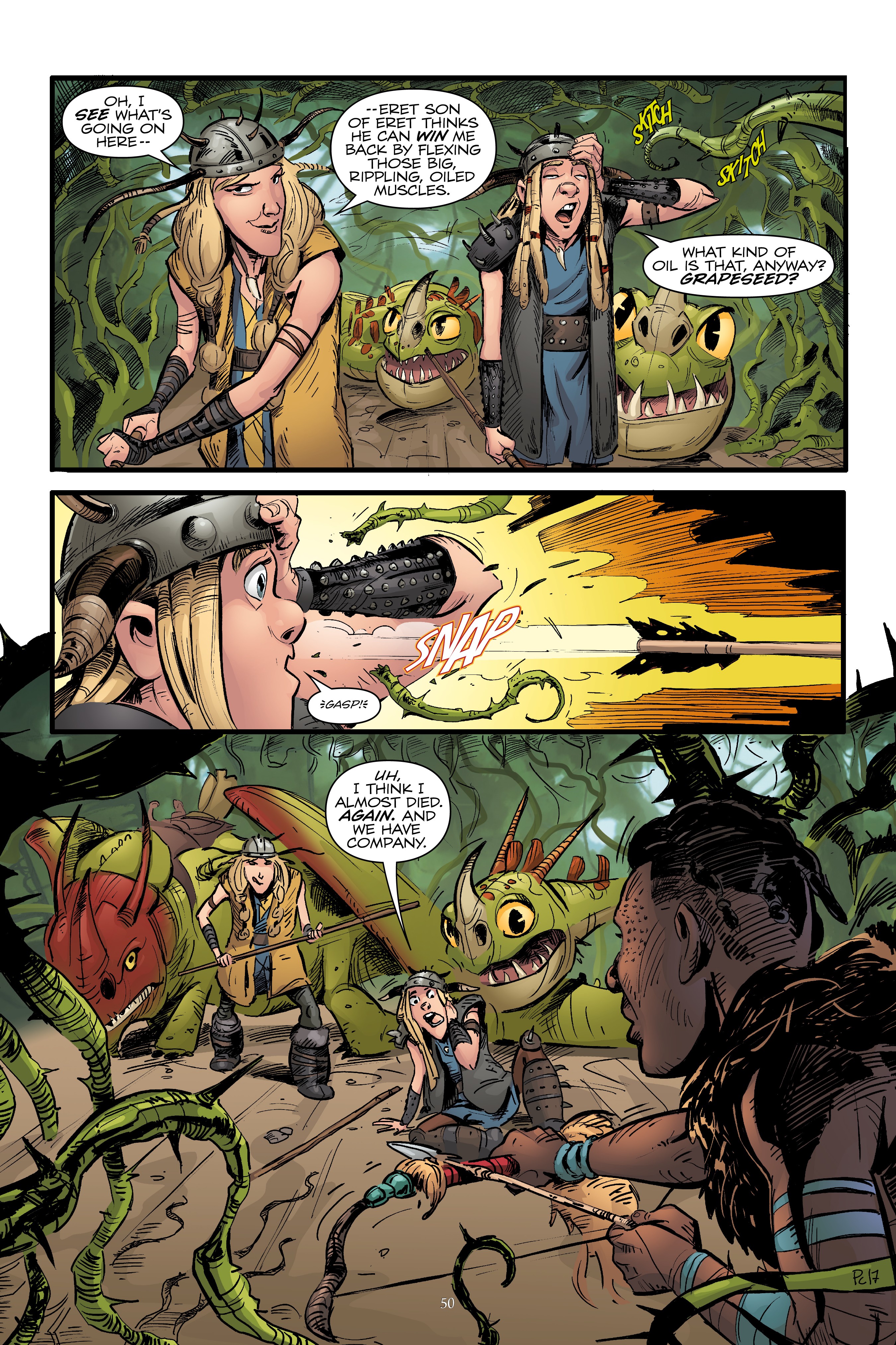 Read online How to Train Your Dragon: Dragonvine comic -  Issue # TPB - 50