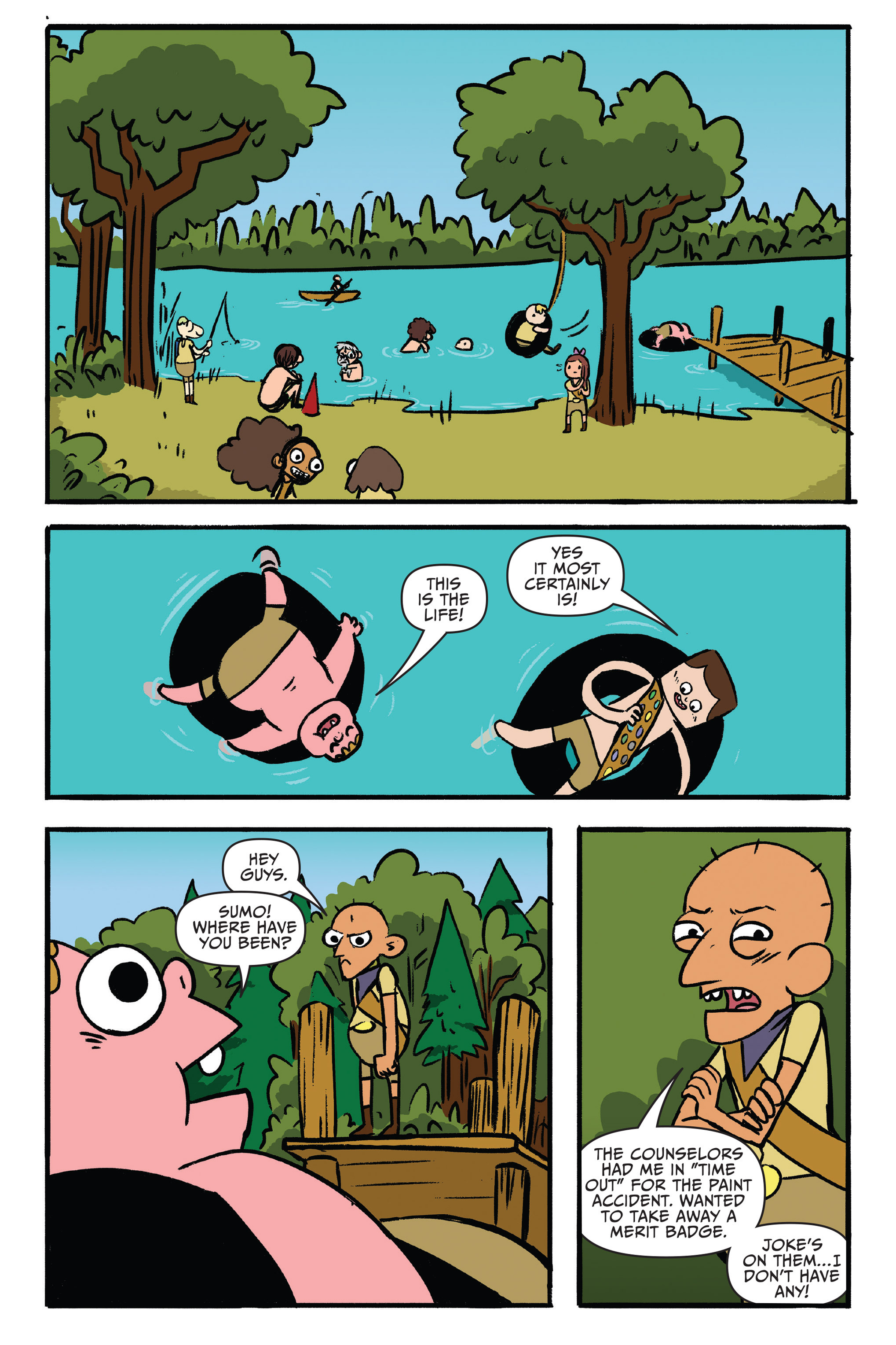 Read online Clarence: Chicken Phantom comic -  Issue # Full - 77