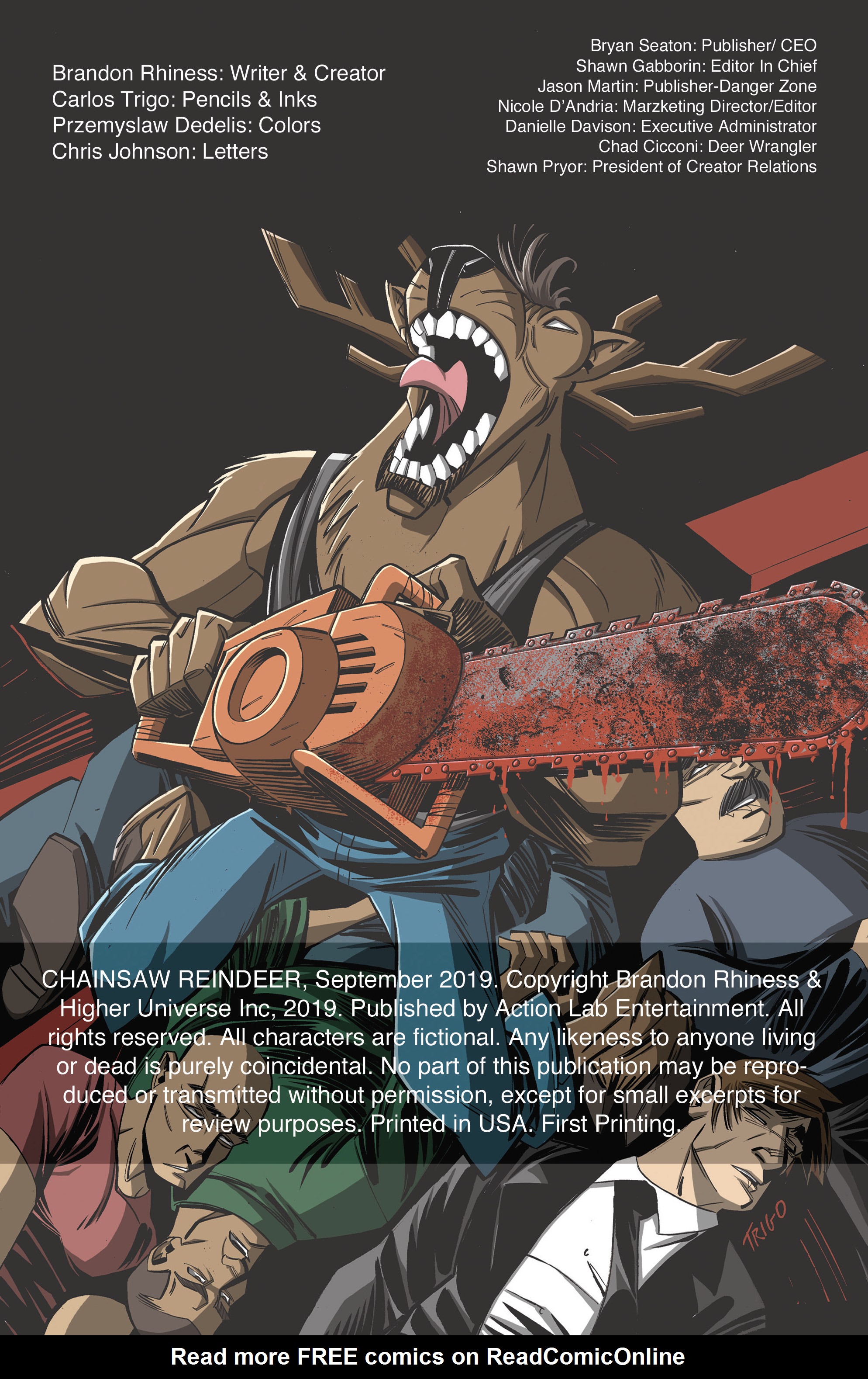 Read online Chainsaw Reindeer comic -  Issue # Full - 2