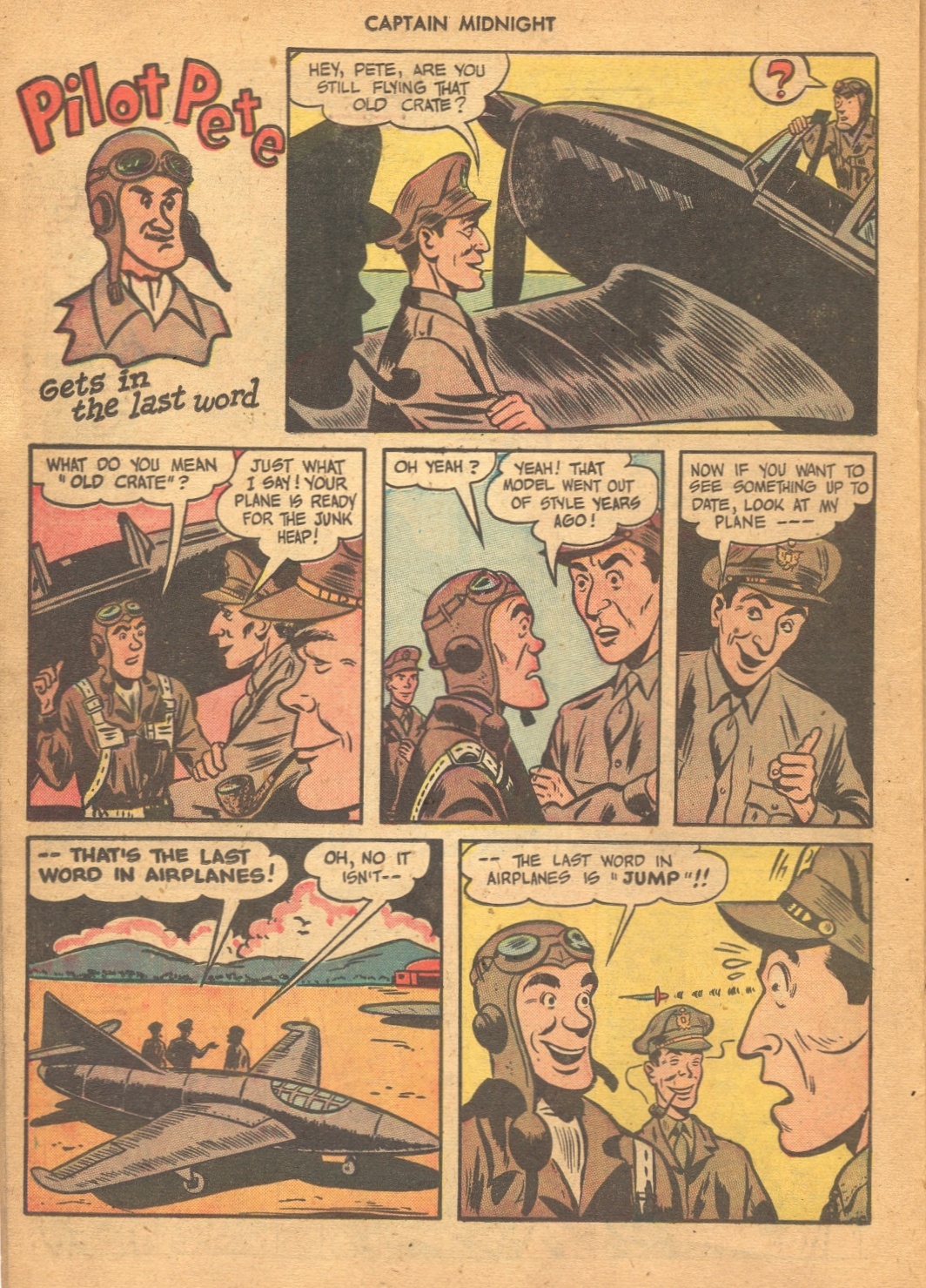 Read online Captain Midnight (1942) comic -  Issue #61 - 22
