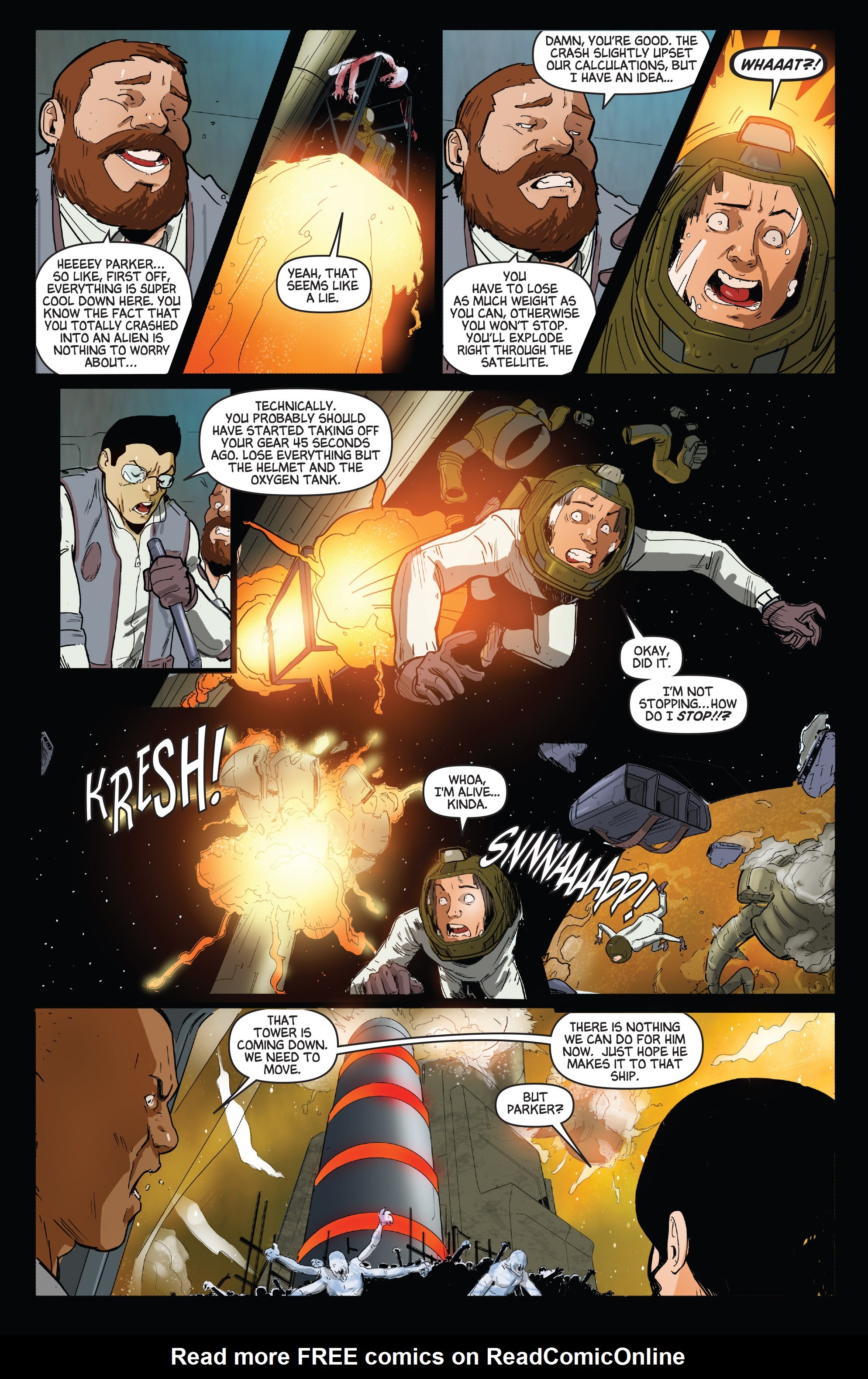 Read online Aliens vs. Parker comic -  Issue #4 - 15