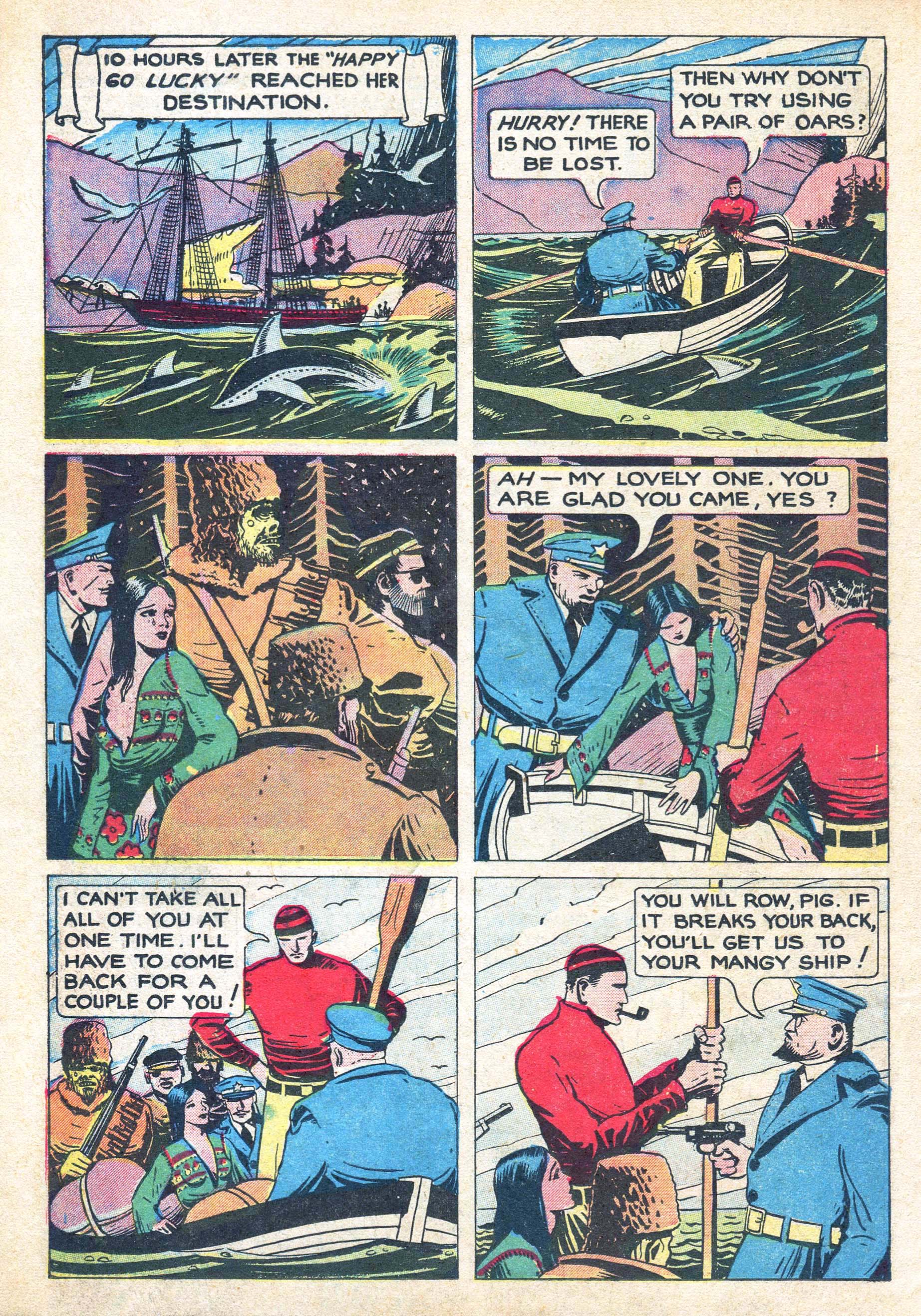 Read online Amazing Mystery Funnies comic -  Issue #9 - 10