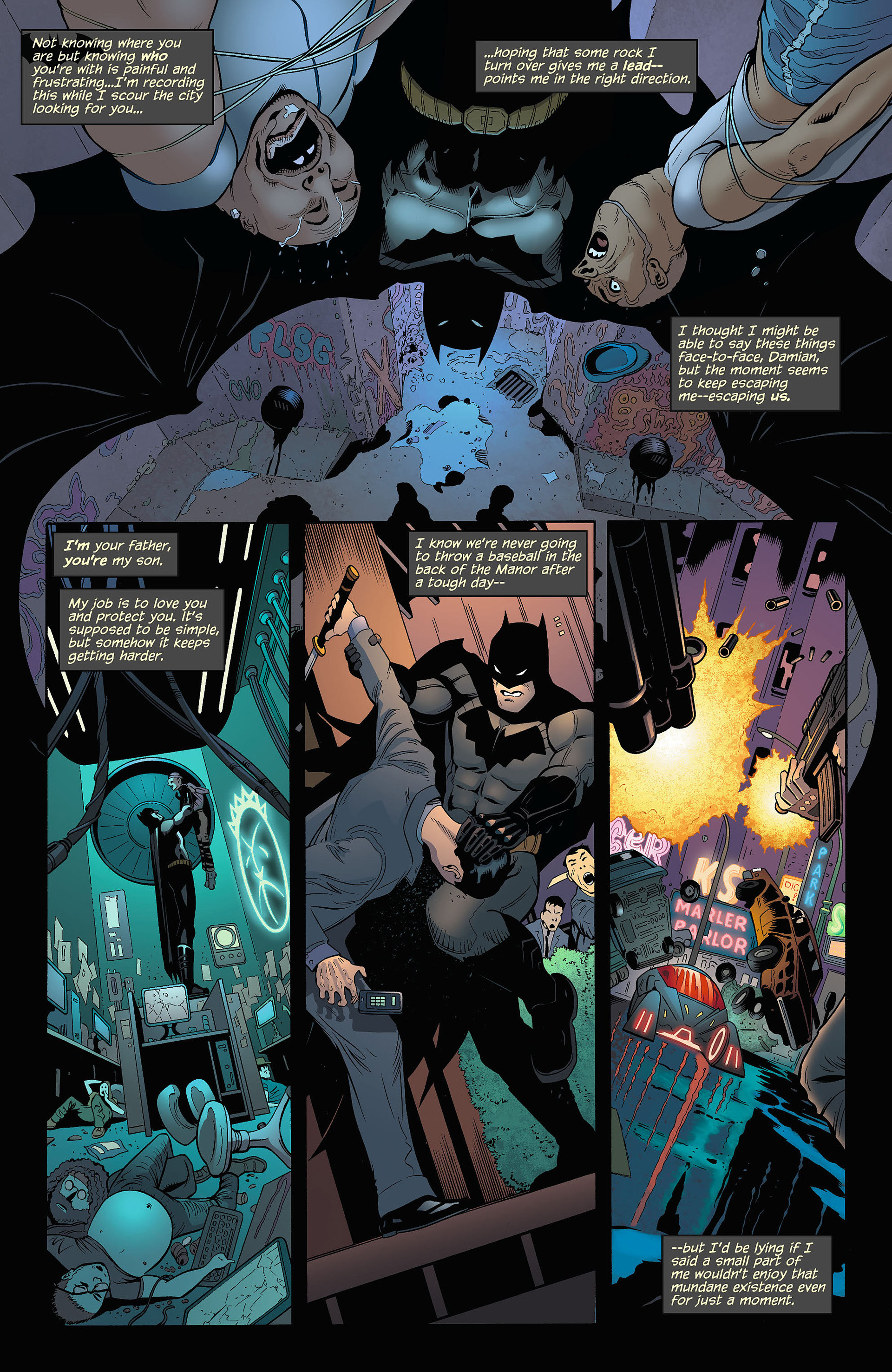 Read online Batman and Robin (2011) comic -  Issue #5 - 8