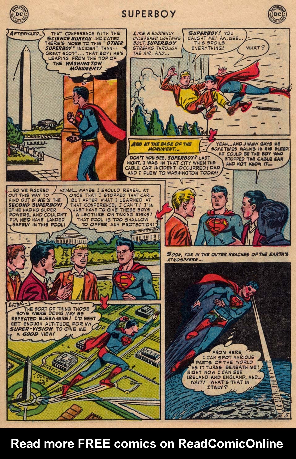 Read online Superboy (1949) comic -  Issue #21 - 31