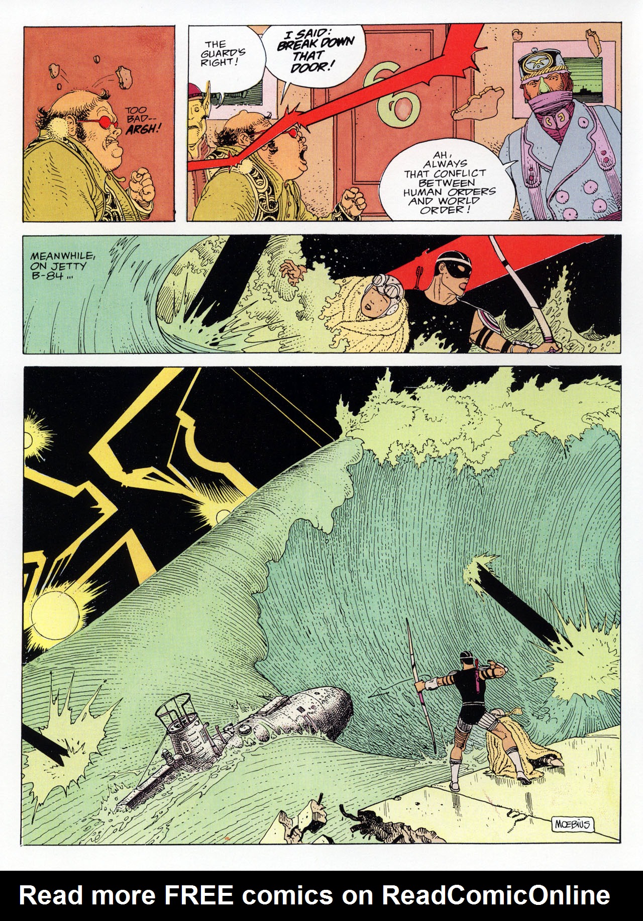 Read online Epic Graphic Novel: Moebius comic -  Issue # TPB 3 - 96