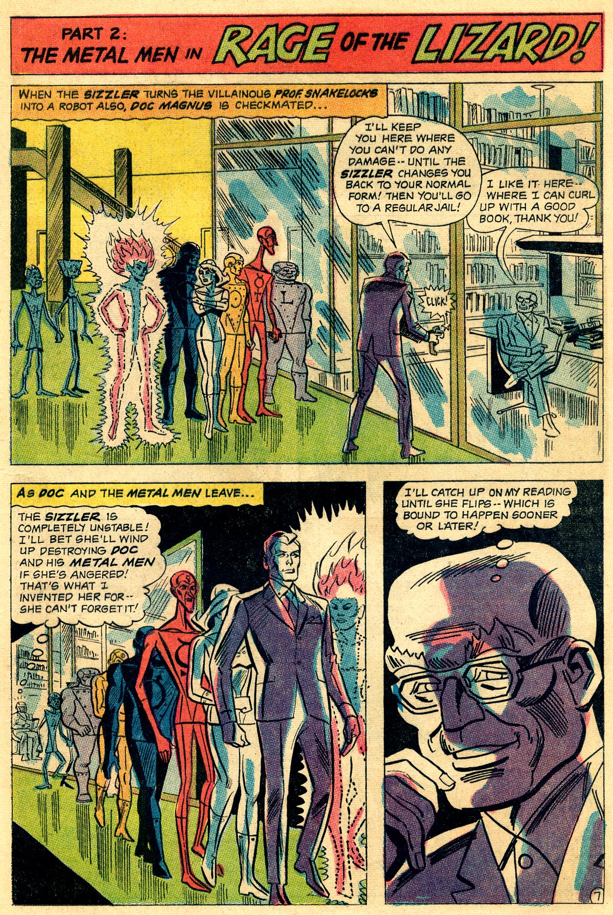 Read online Metal Men (1963) comic -  Issue #23 - 13