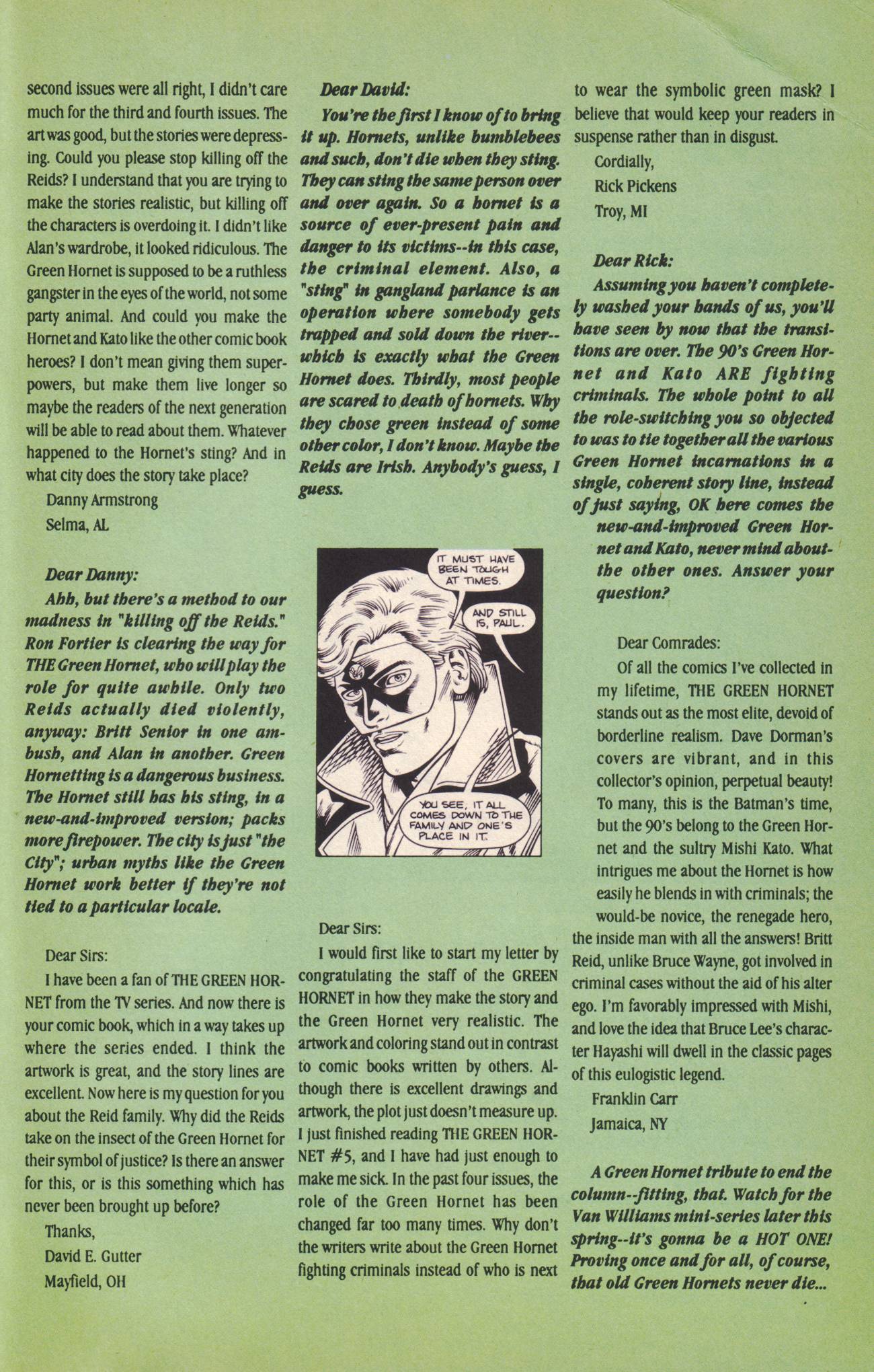 Read online The Green Hornet (1989) comic -  Issue #8 - 25