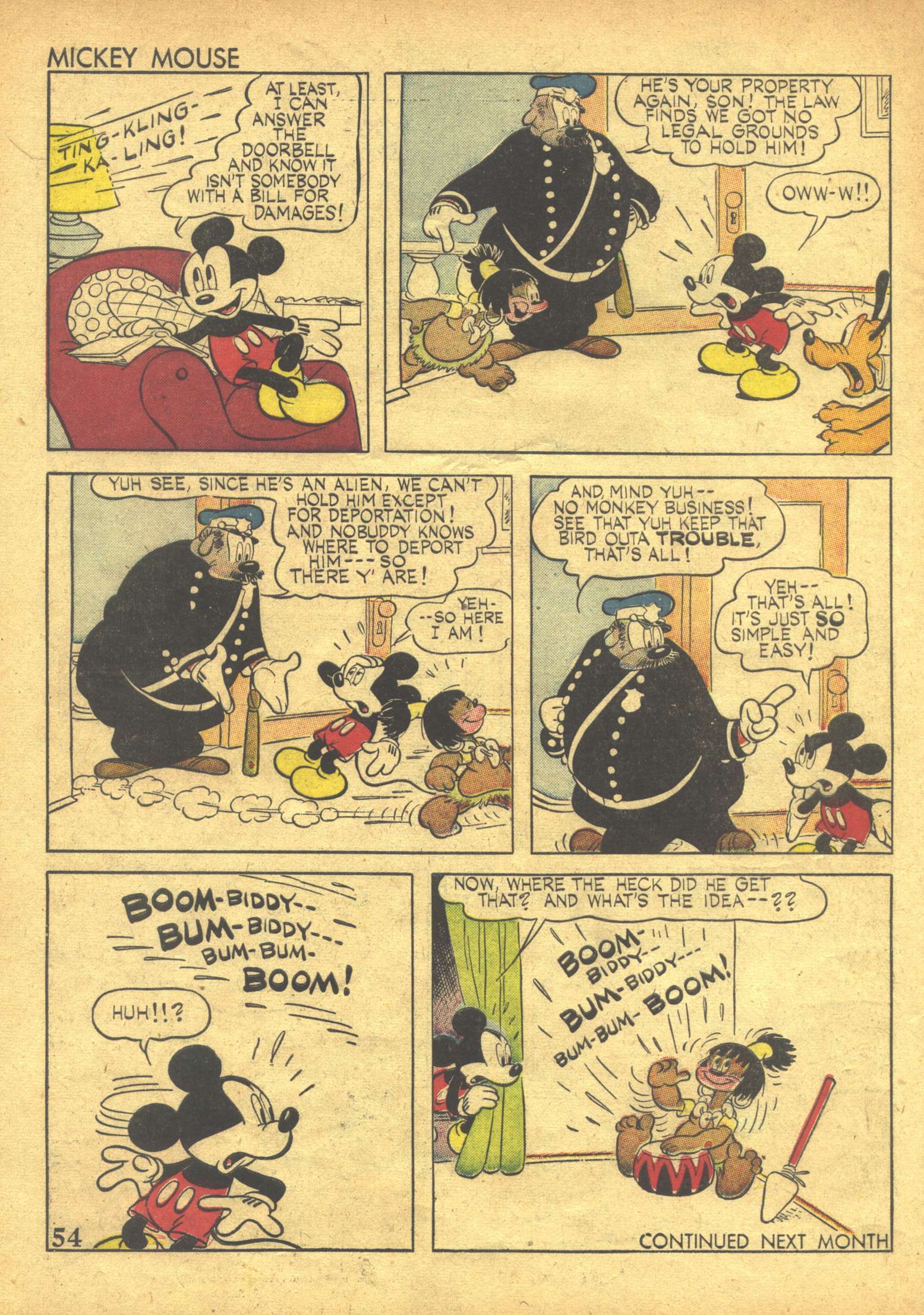 Read online Walt Disney's Comics and Stories comic -  Issue #23 - 56