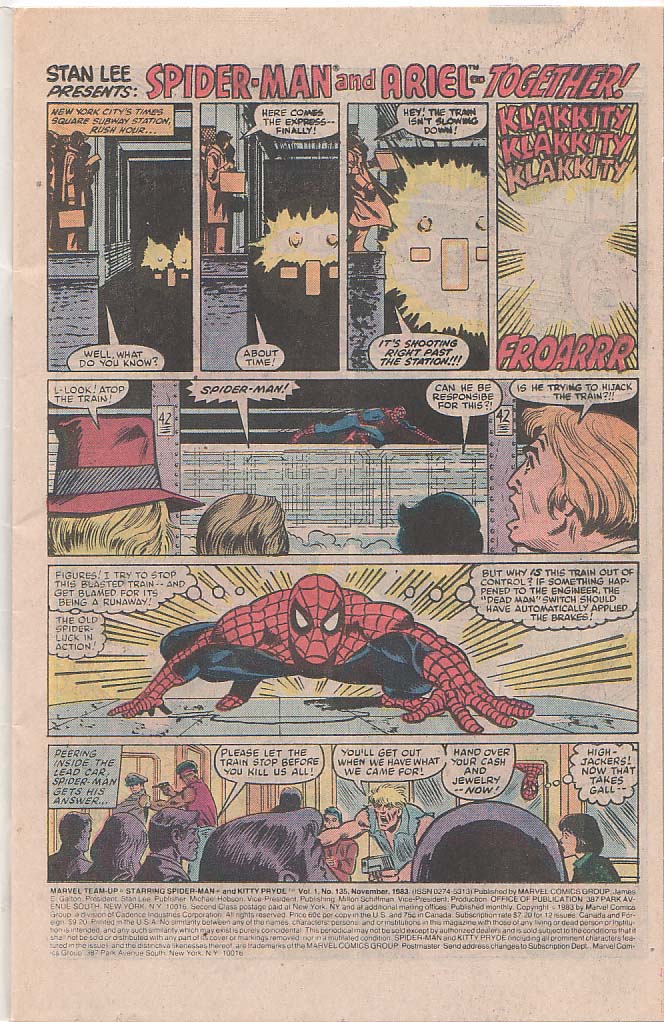 Read online Marvel Team-Up (1972) comic -  Issue #135 - 2
