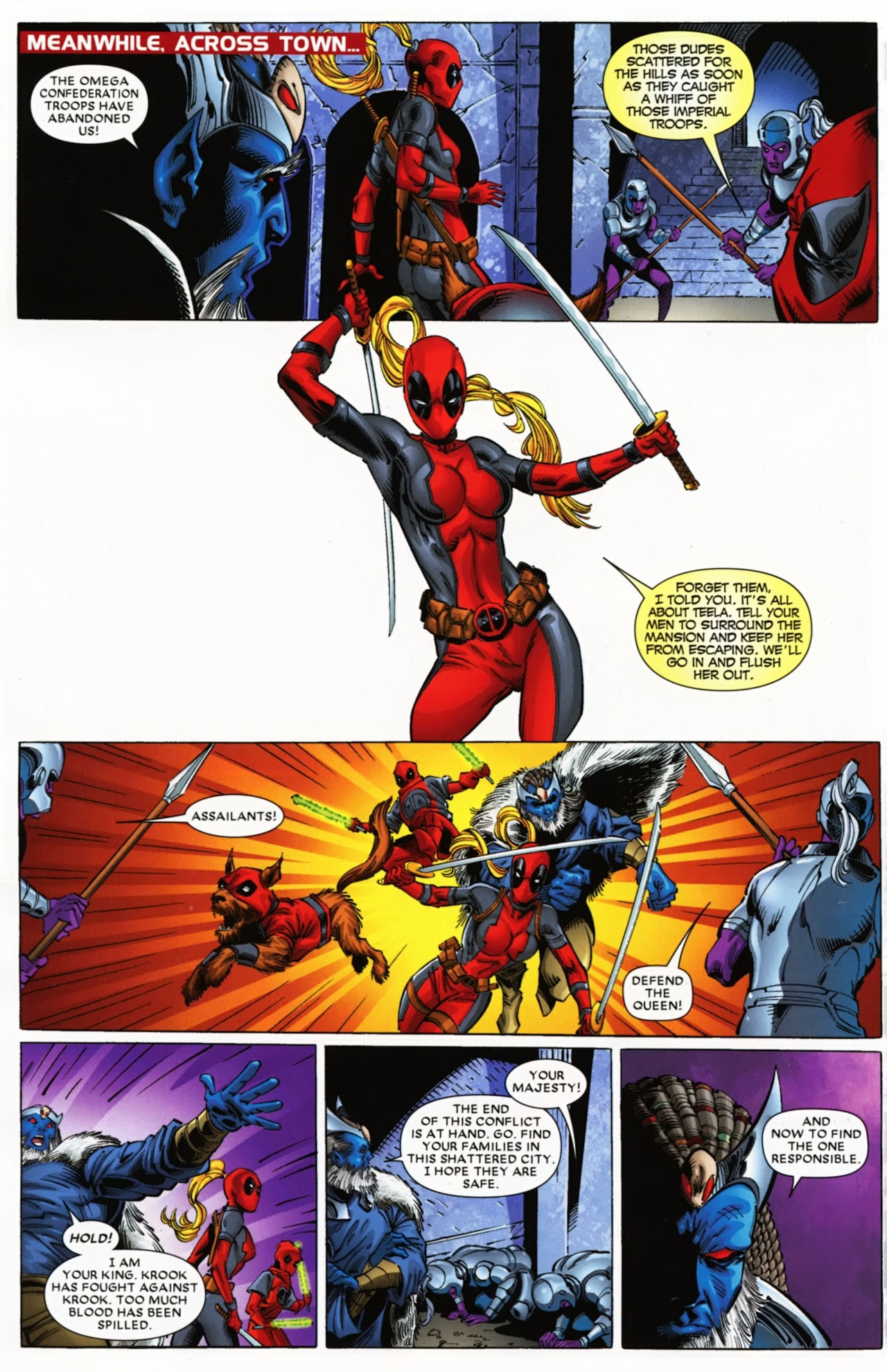 Read online Deadpool Corps (2010) comic -  Issue #10 - 21