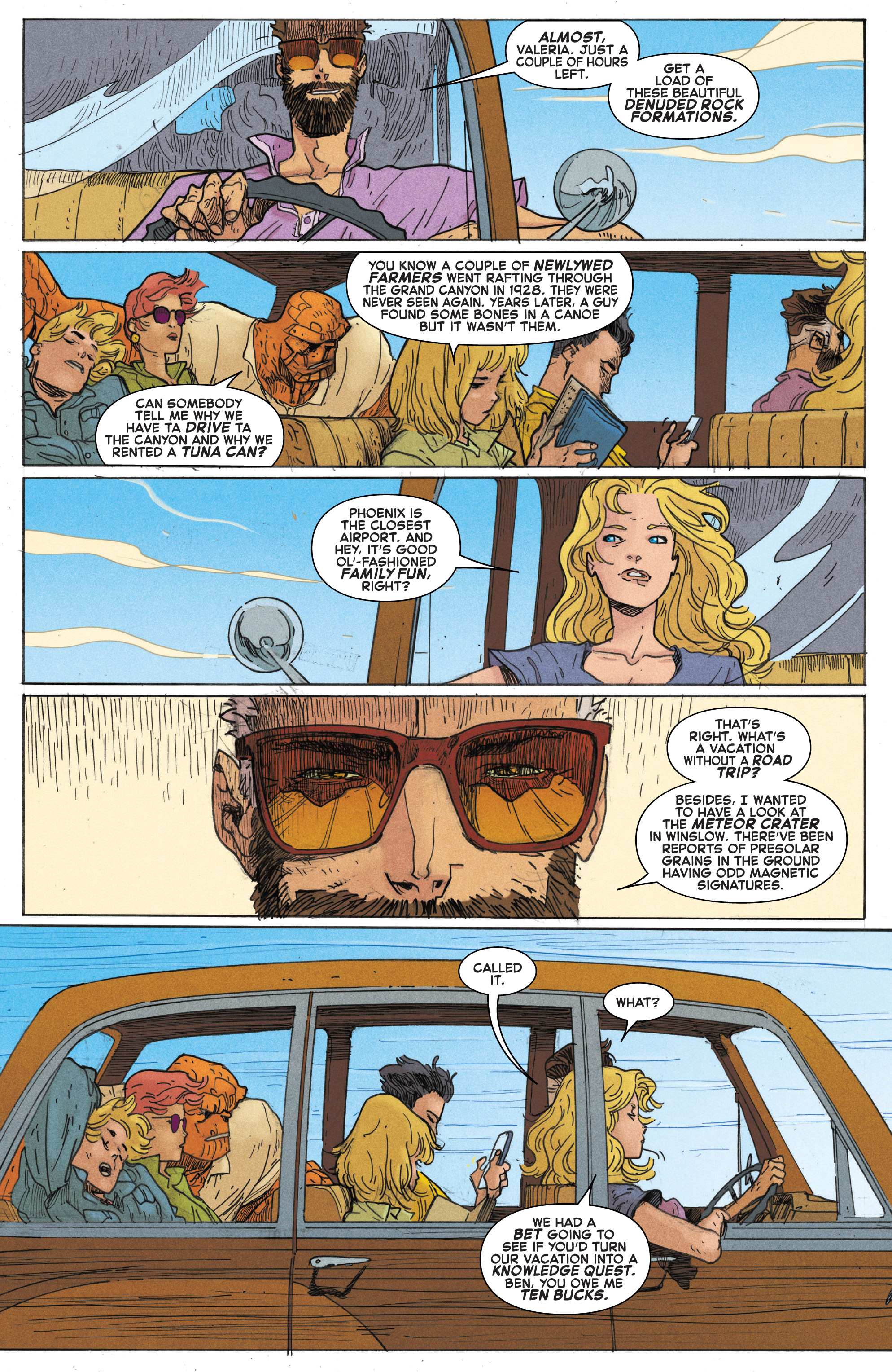 Read online Fantastic Four: Road Trip comic -  Issue # Full - 4